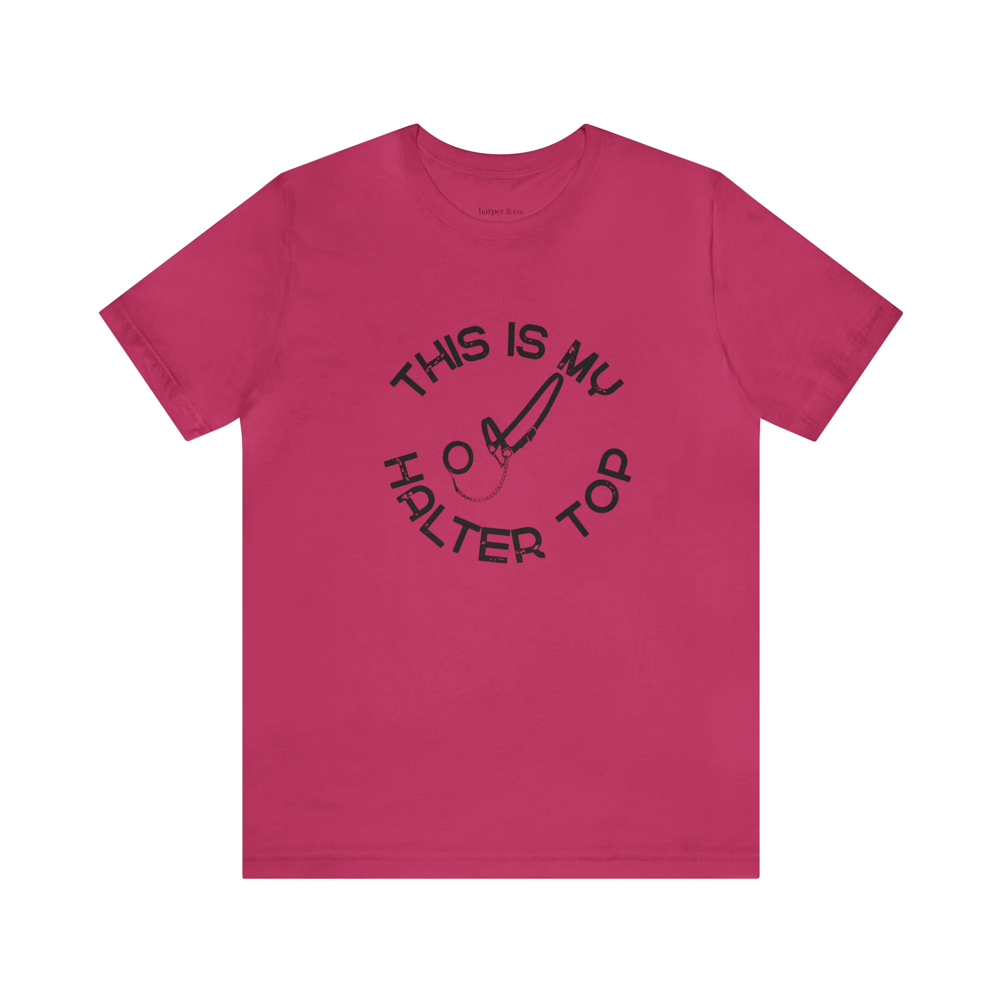 This is My Halter Top Unisex Jersey Short Sleeve Tee