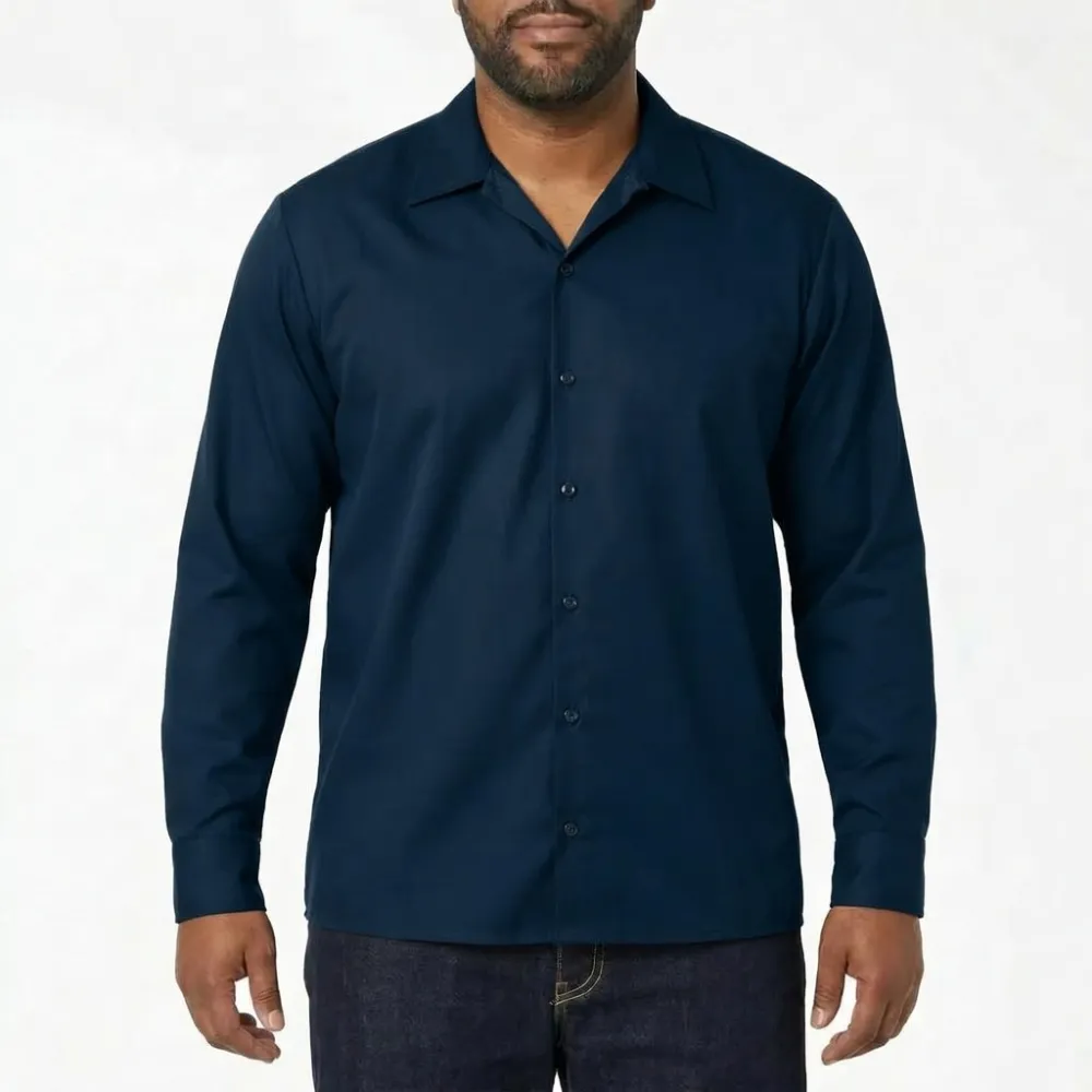2026👍Work  Shirt 1574 Men's Long Sleeve Button Up Multiple Colors Available