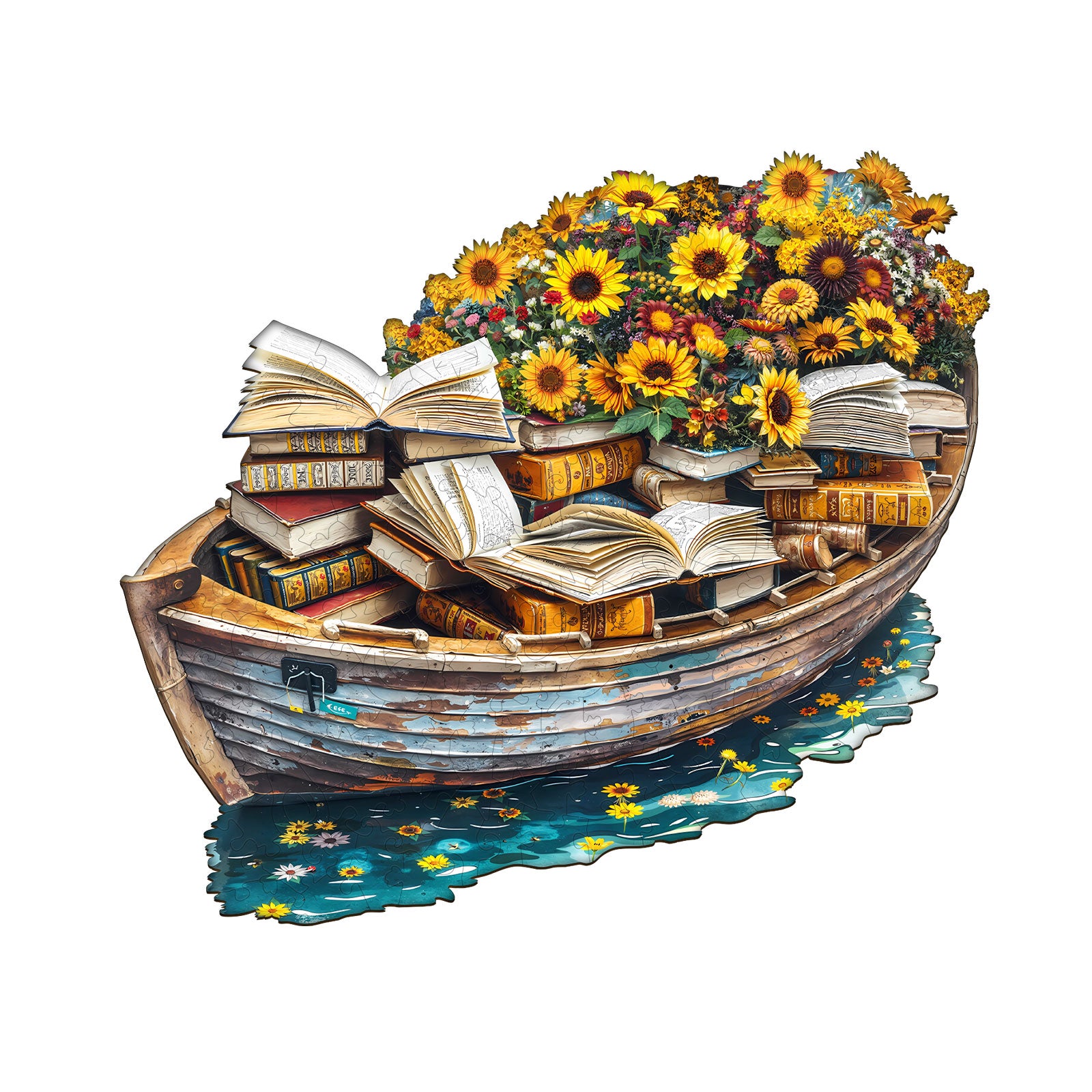 Read quietly Wooden Jigsaw Puzzle