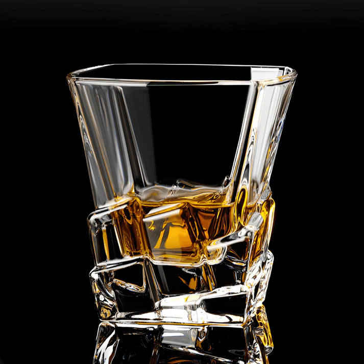 Japanese Crystal Whiskey Glasses 2-Pack
