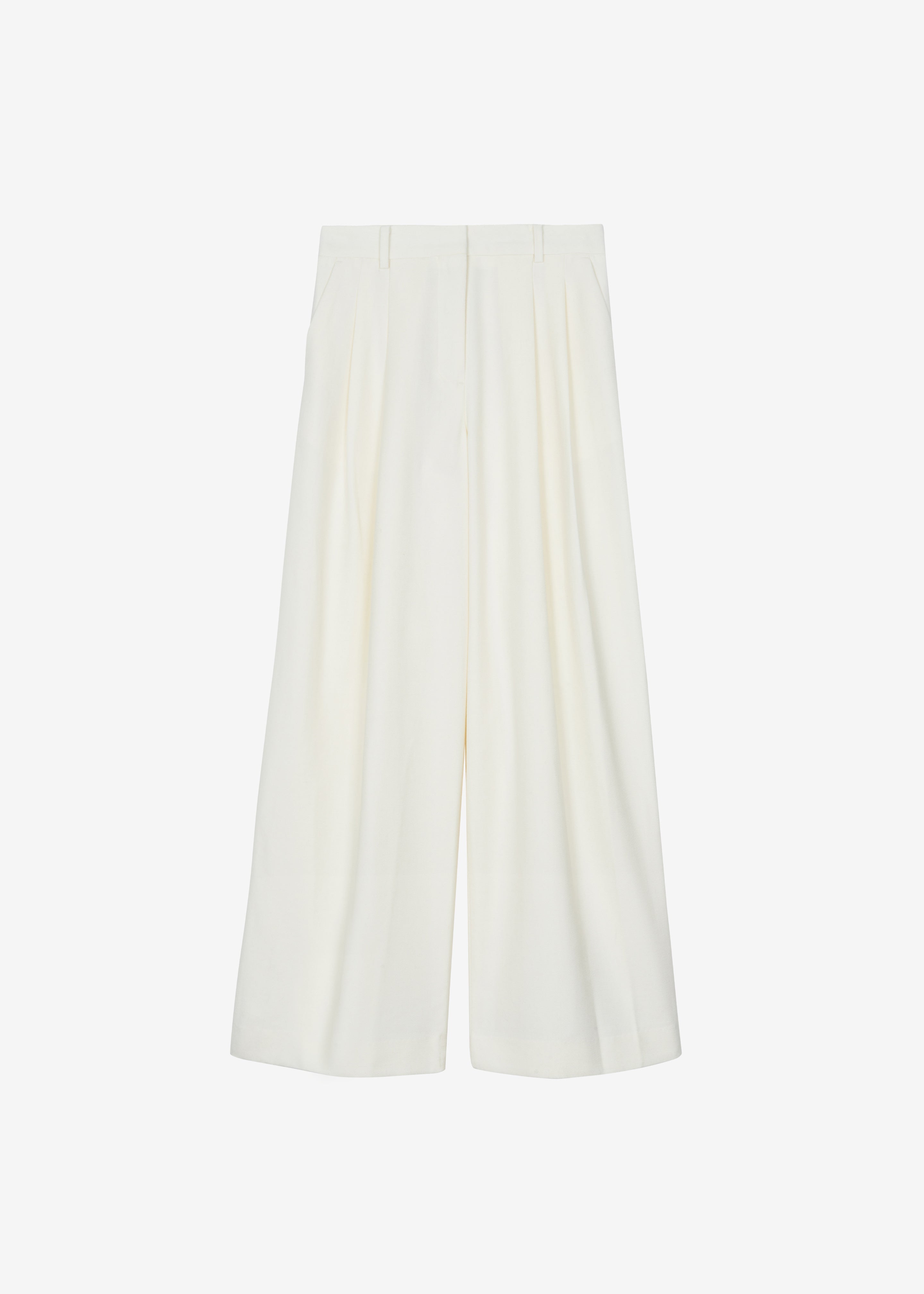 Halser Pintuck Trousers - Ivory