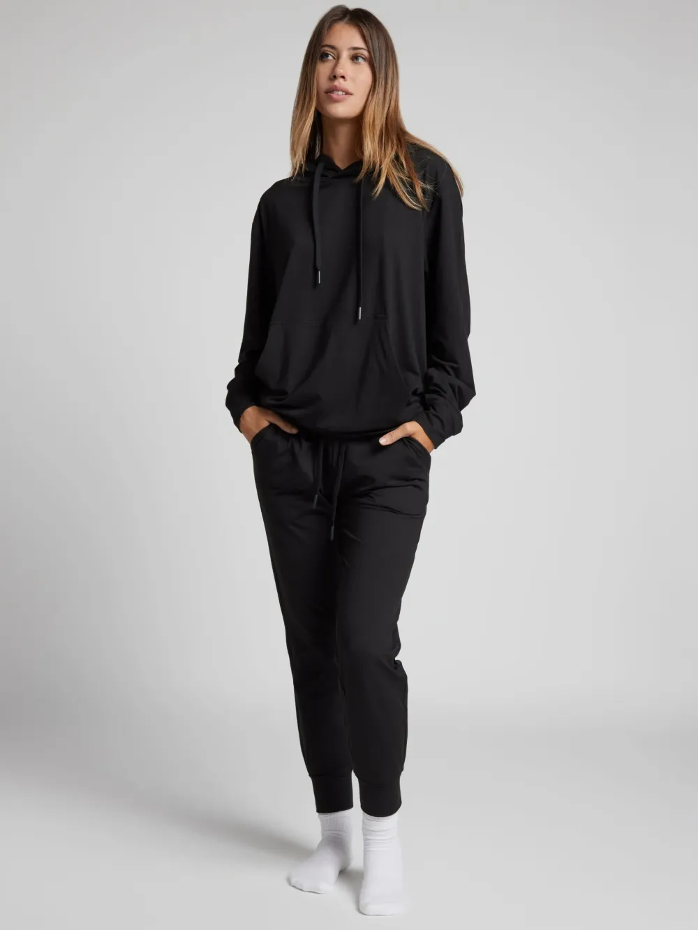 All Day Jersey Hoodie & Jogger Set