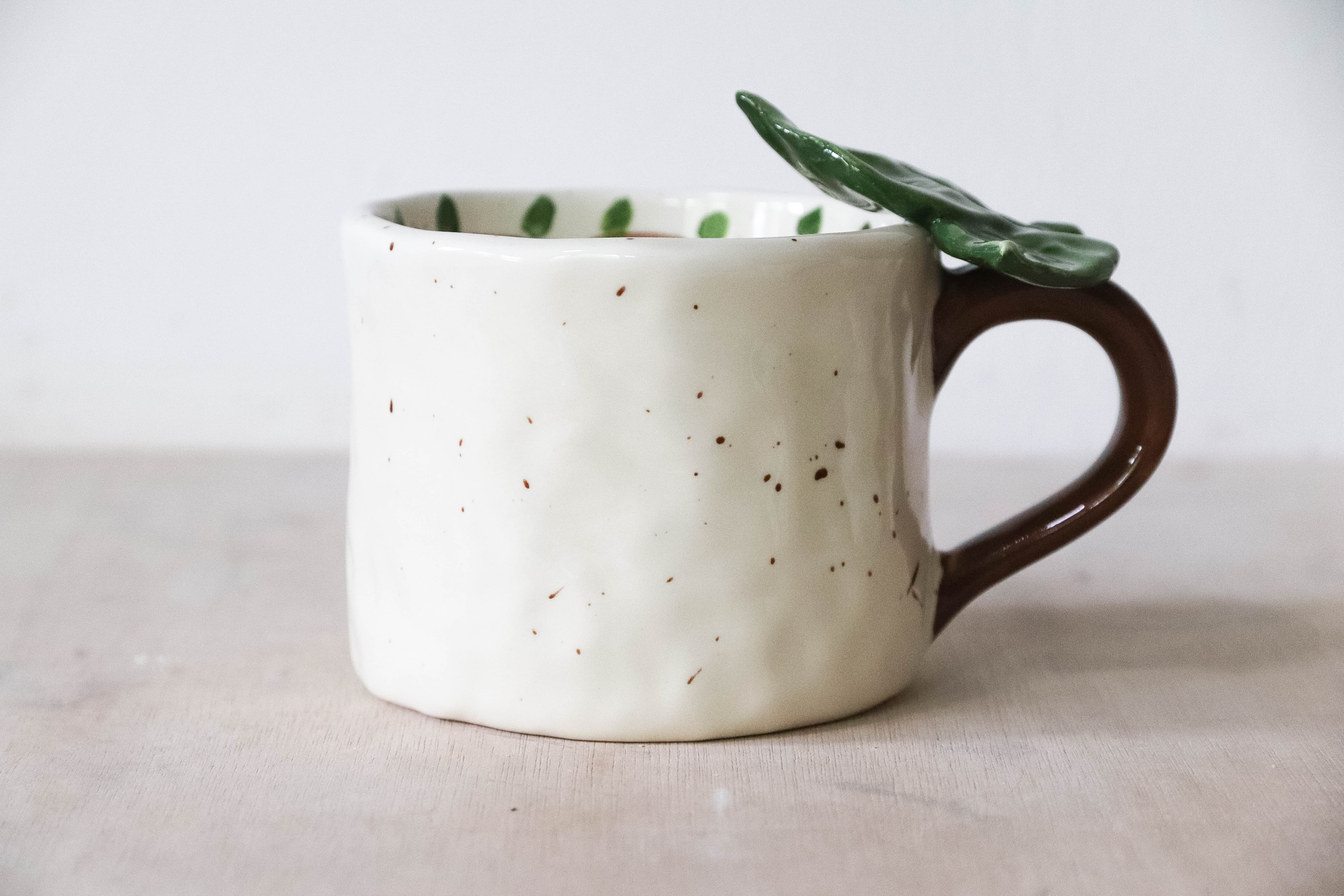 Ivy Cross Stitch Map Mug Large