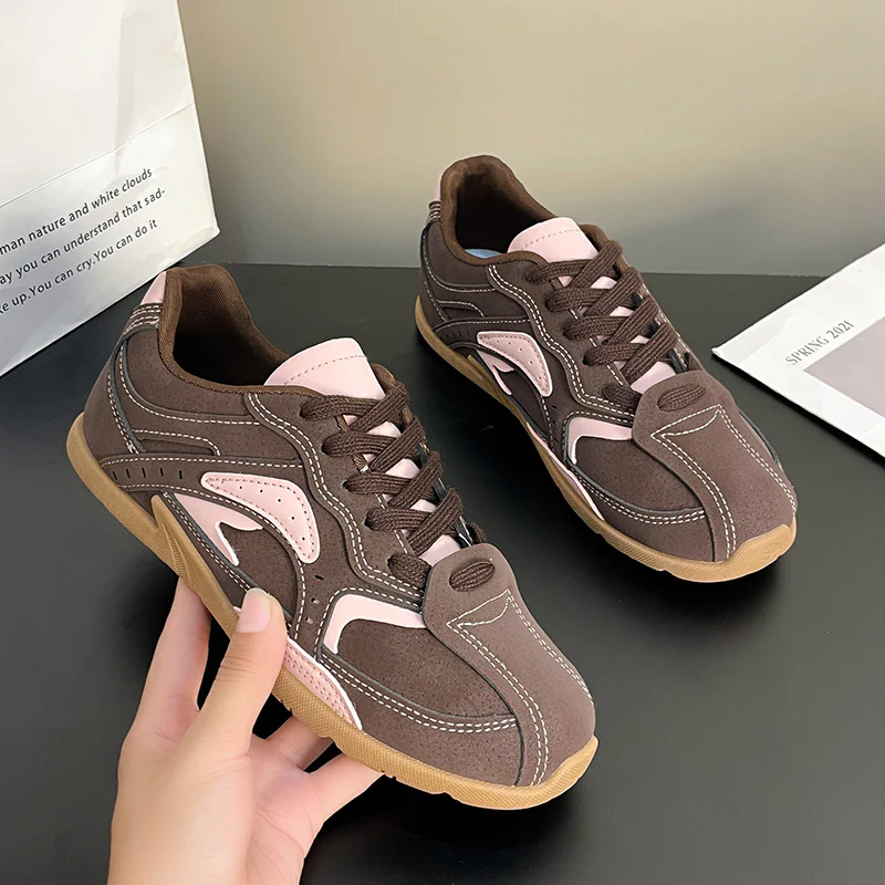 Contrast Flat Sneakers (multiple color options)