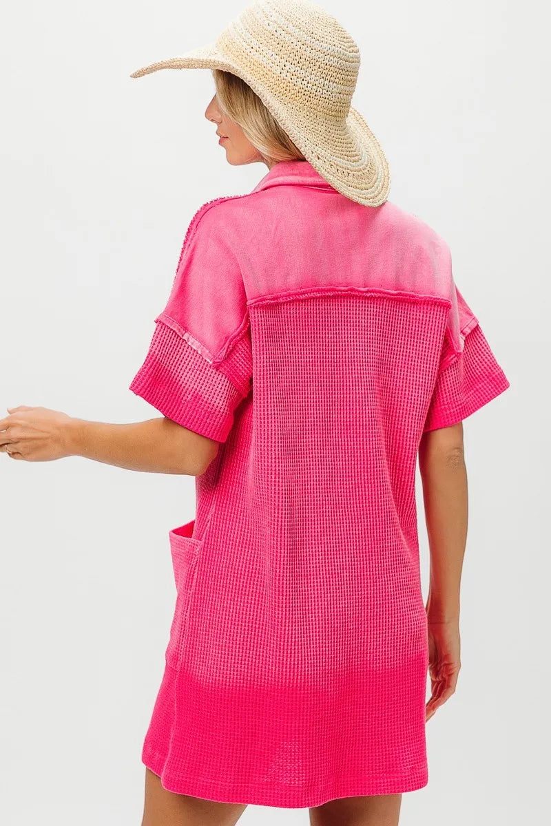 Mineral Washed Knit Dress