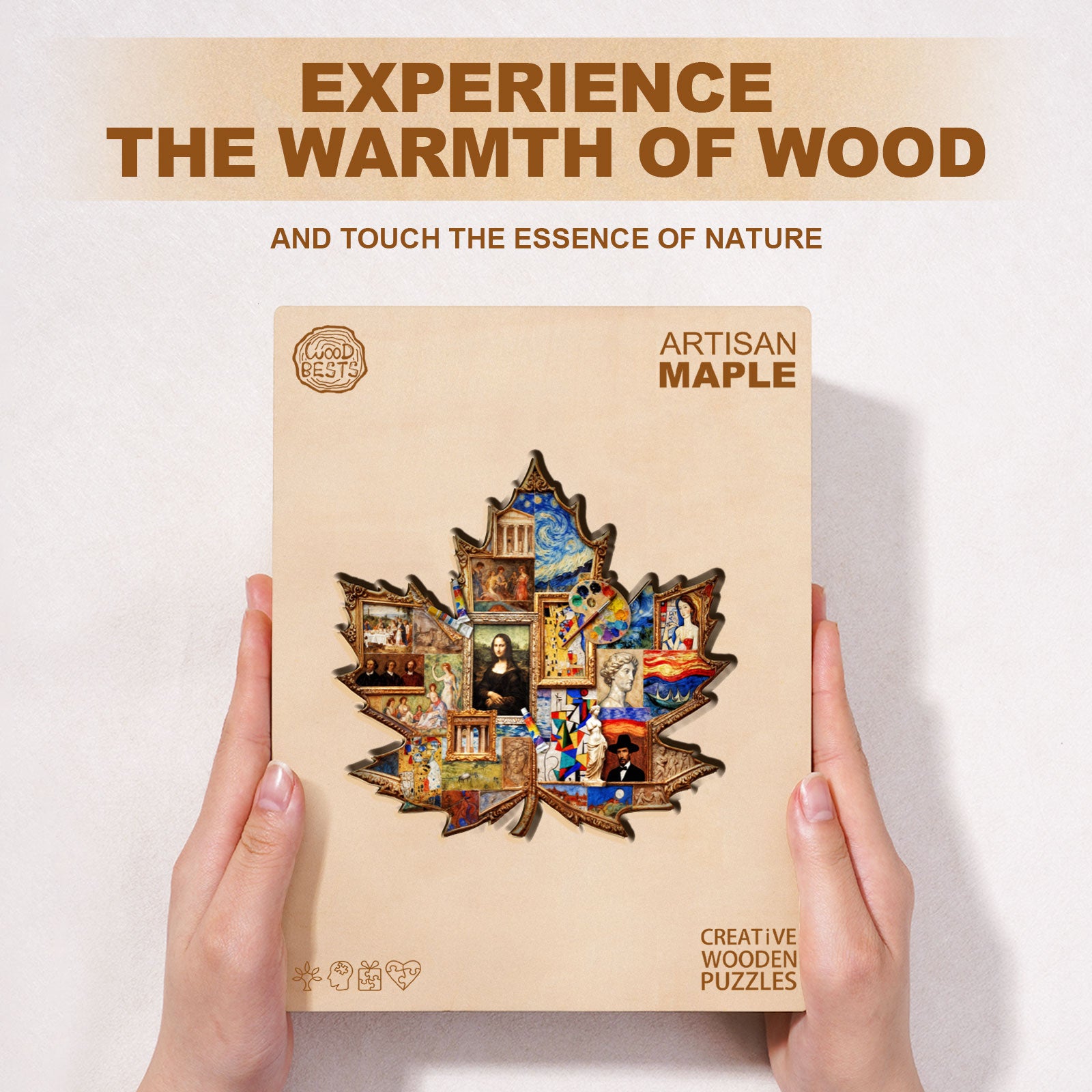 Artisan Maple Wooden Jigsaw Puzzle