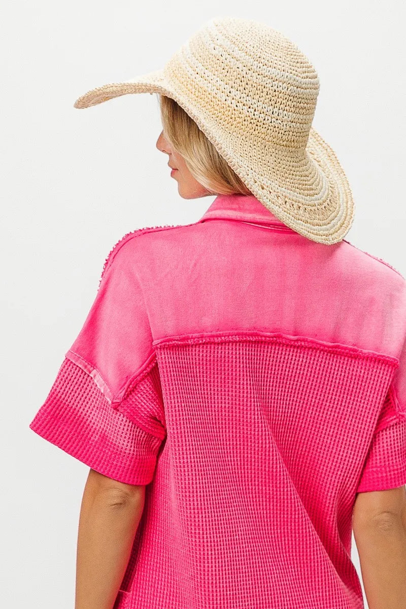 Mineral Washed Knit Dress