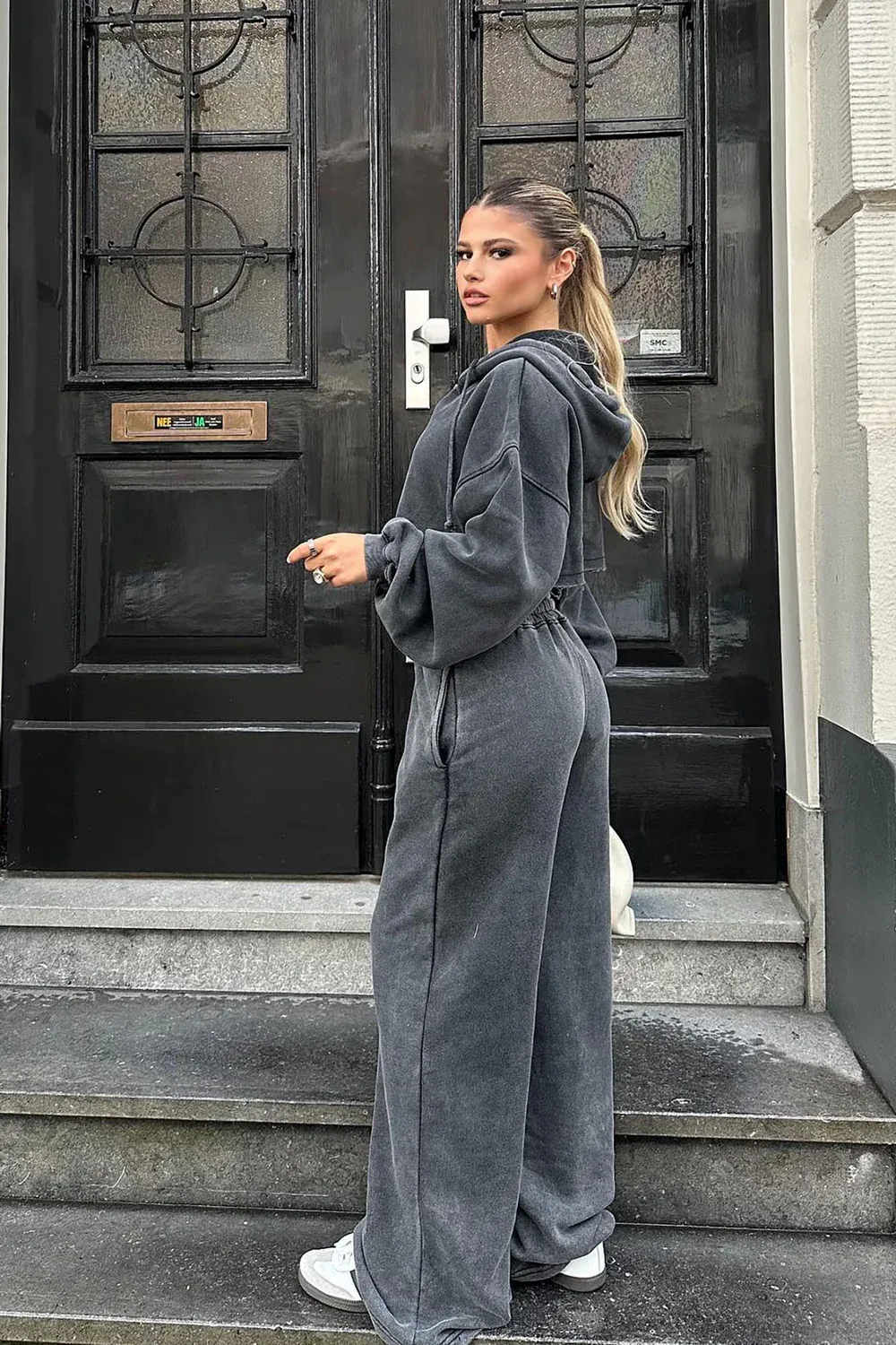 On The Go Fleece Pant Set