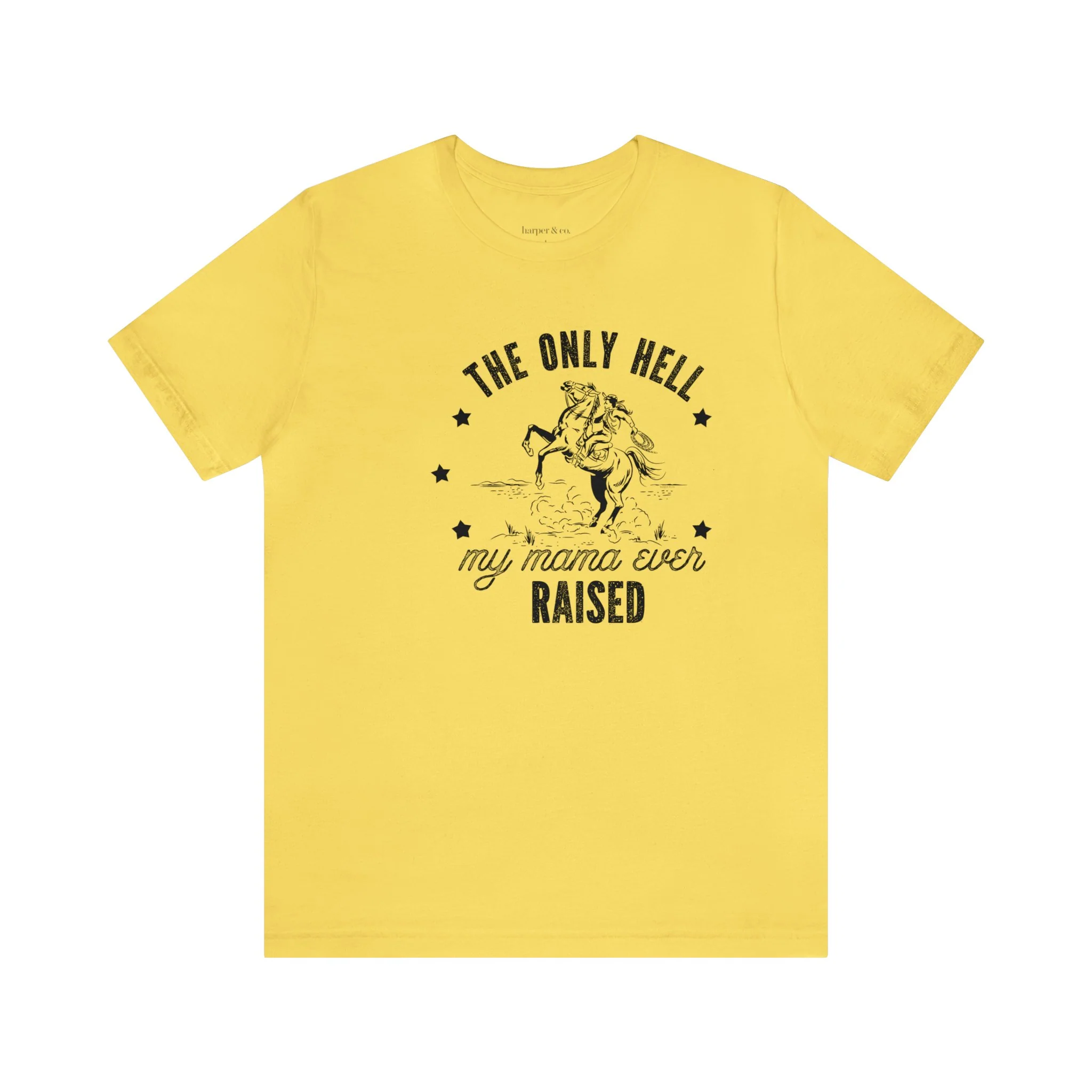 Mama Raised Hell Bella Canvas Unisex Jersey Tank