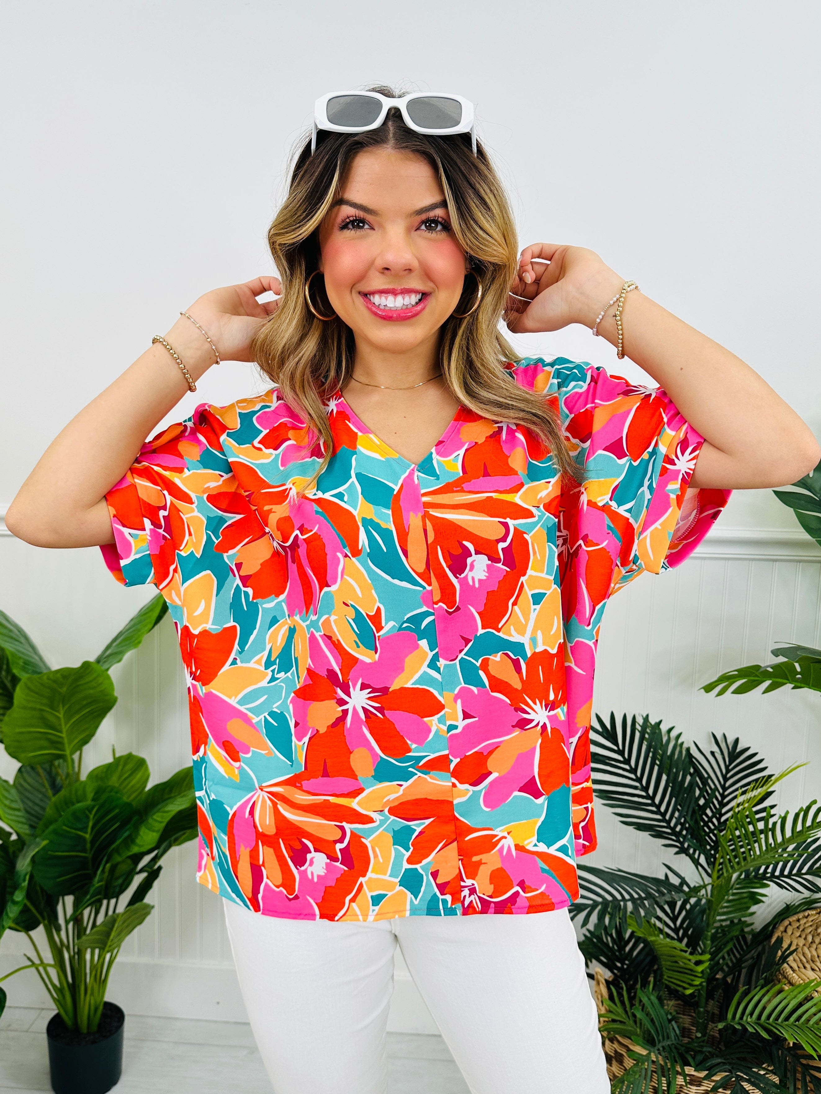 Hibiscus Haven Top