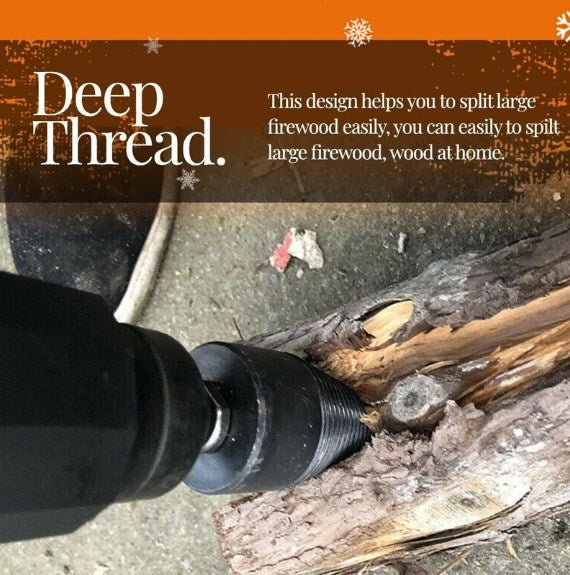 Hex Shank Firewood Drill Bit