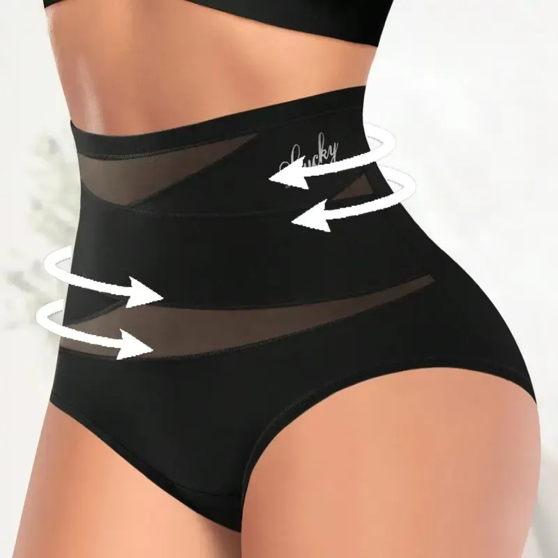 4-Pack High-Waist Shaping Panties for Women