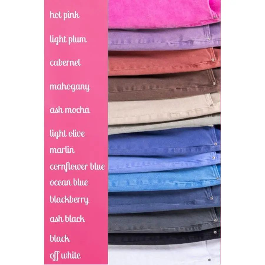 High Waisted Cropped Bootcut Pant | S - 6X