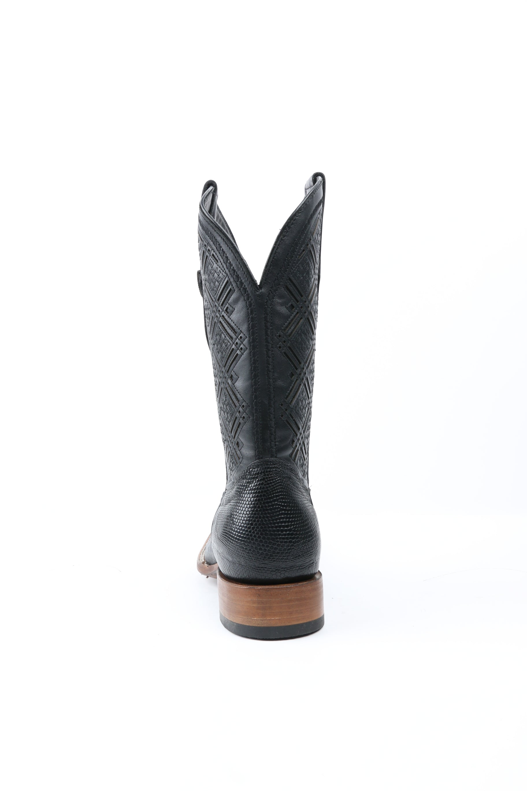 Chero's Premium Exotic Teju Lizard Noir Clearance Sale 70%OFF