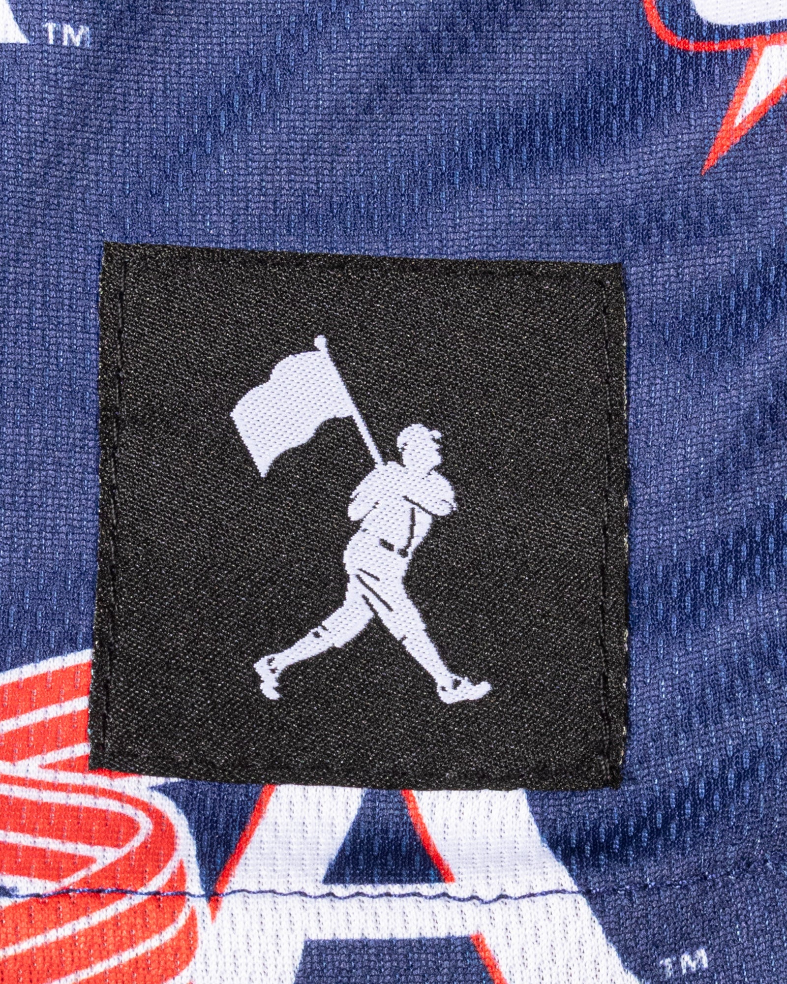 USA Pattern Diamond Air Youth Mesh Shorts (Navy) - Baseballism x USA Baseball