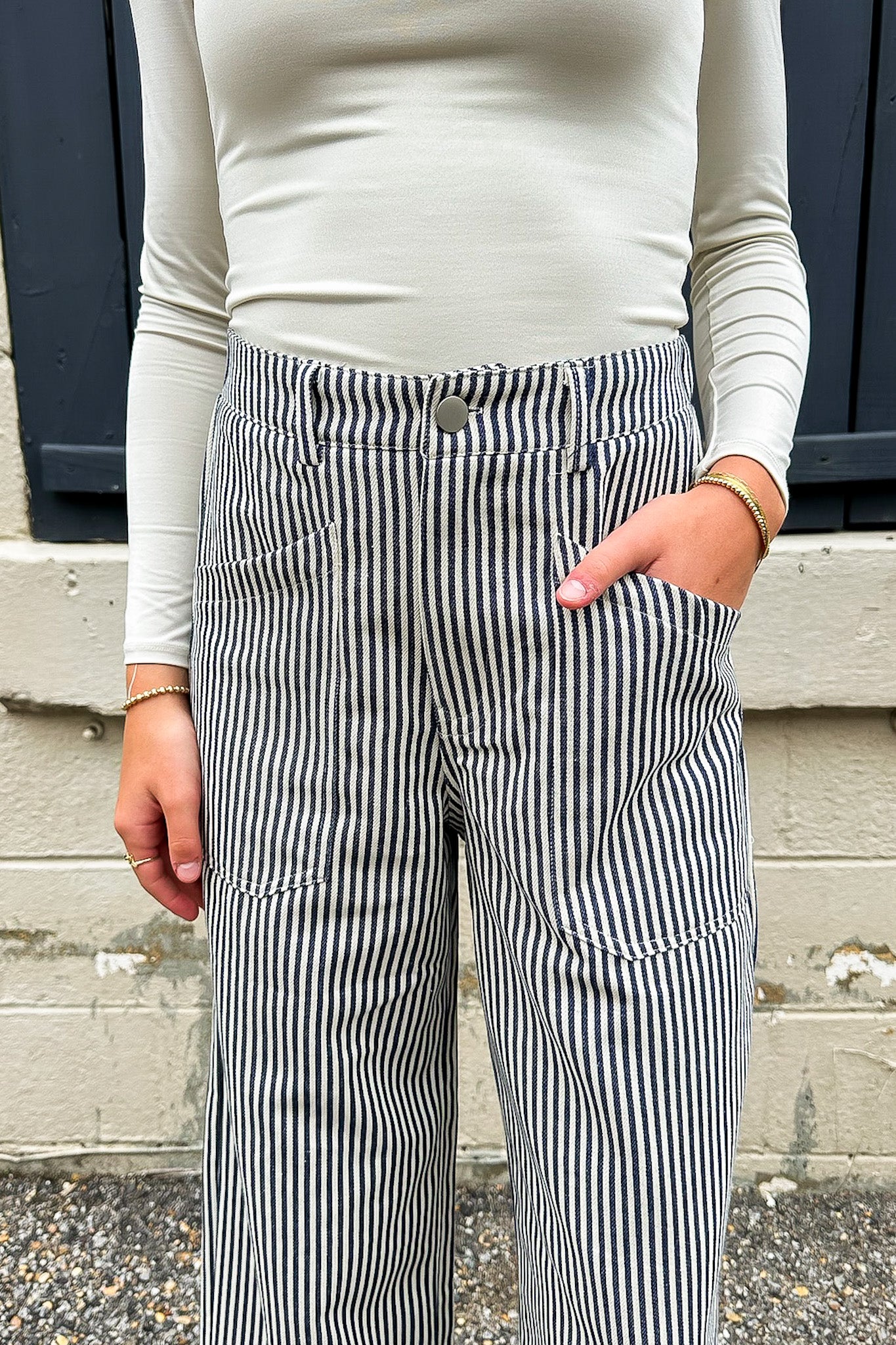 Pinstripe Pants