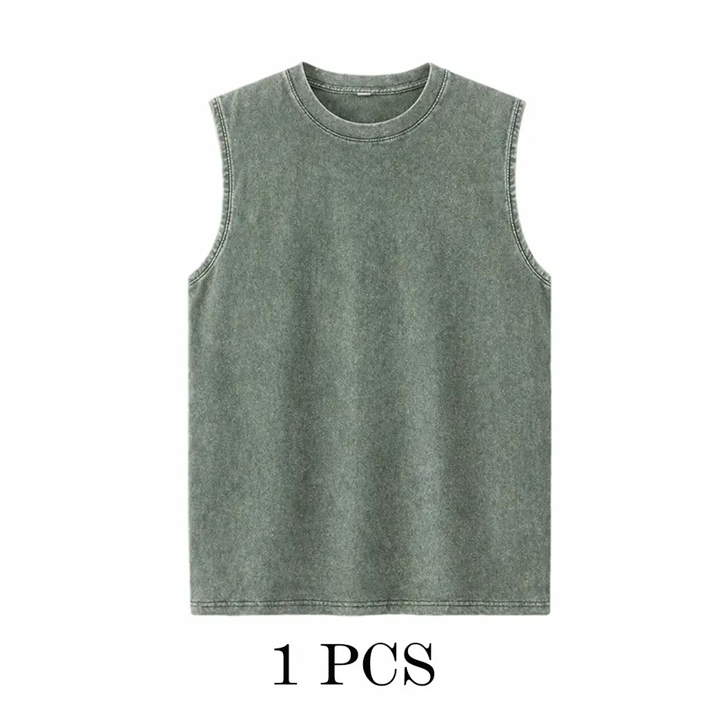 Men's Heavyweight Vintage Oversized Tank