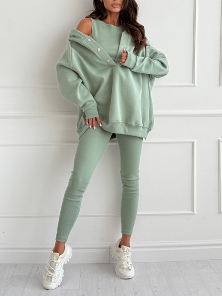 Women Casual Three Piece Set