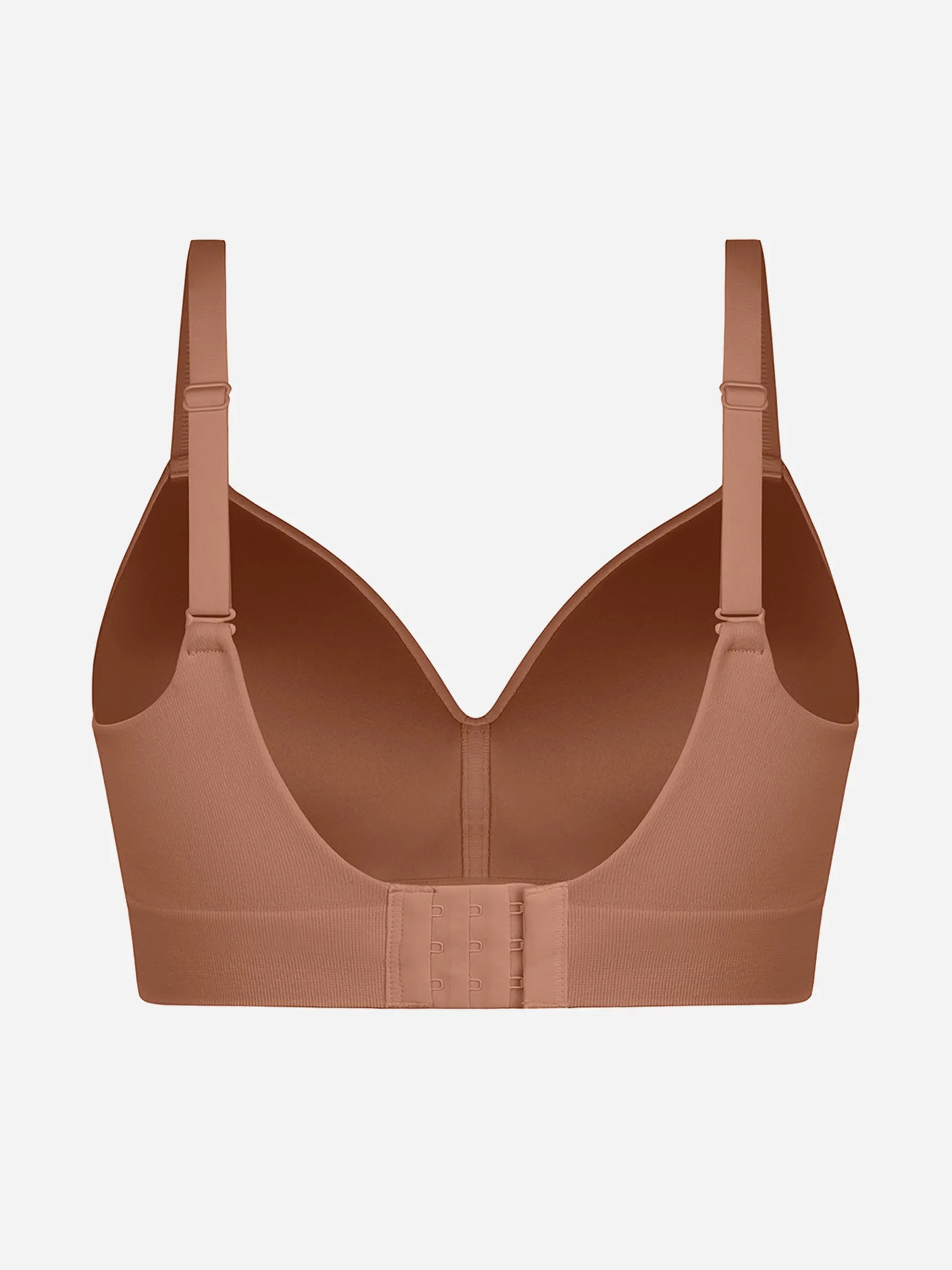 Feelingirl Wireless Push-Up Seamless Comfort Full Coverage Bra