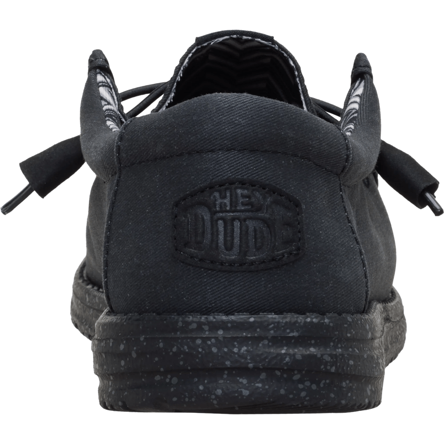 Wally Stretch Canvas - Black/Black