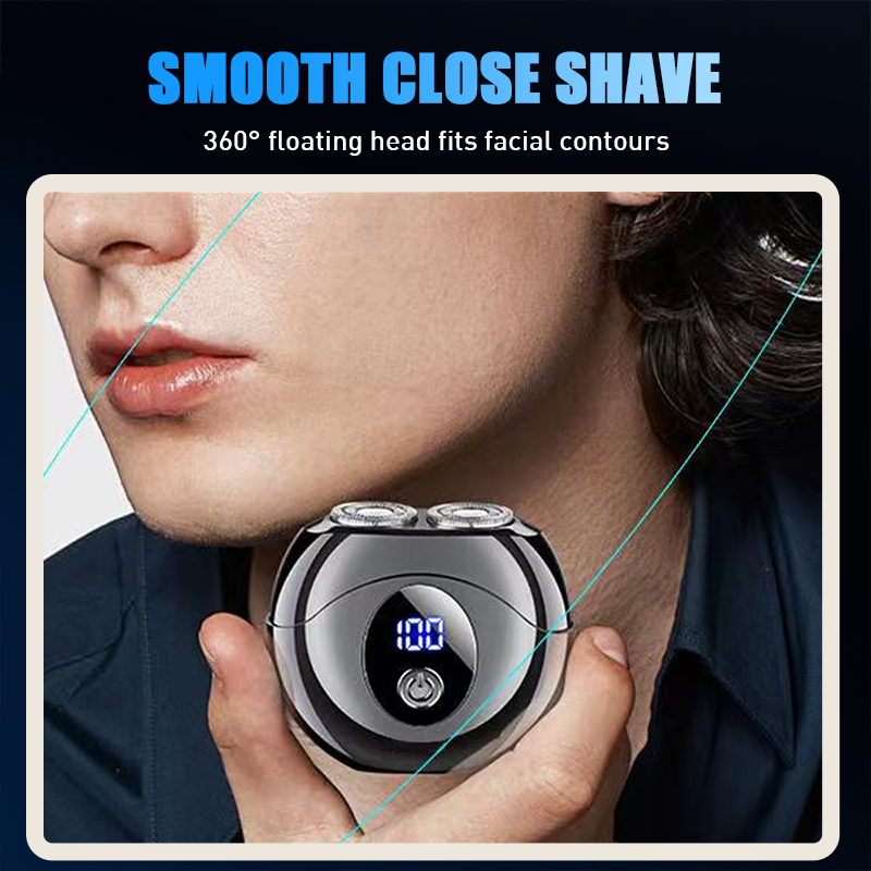 Men's Portable & Powerful Electric Shaver Set