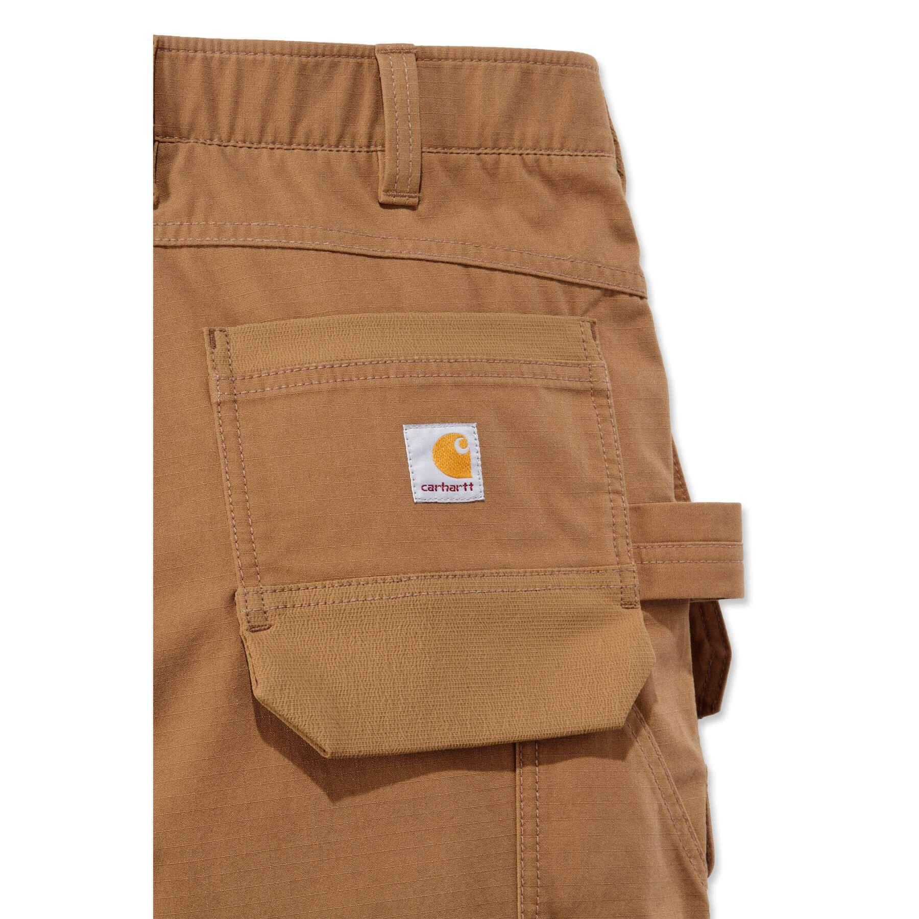CHT Steel Relaxed Fit Double Front Multi-Pocket Cargo Trousers 103337 Brown