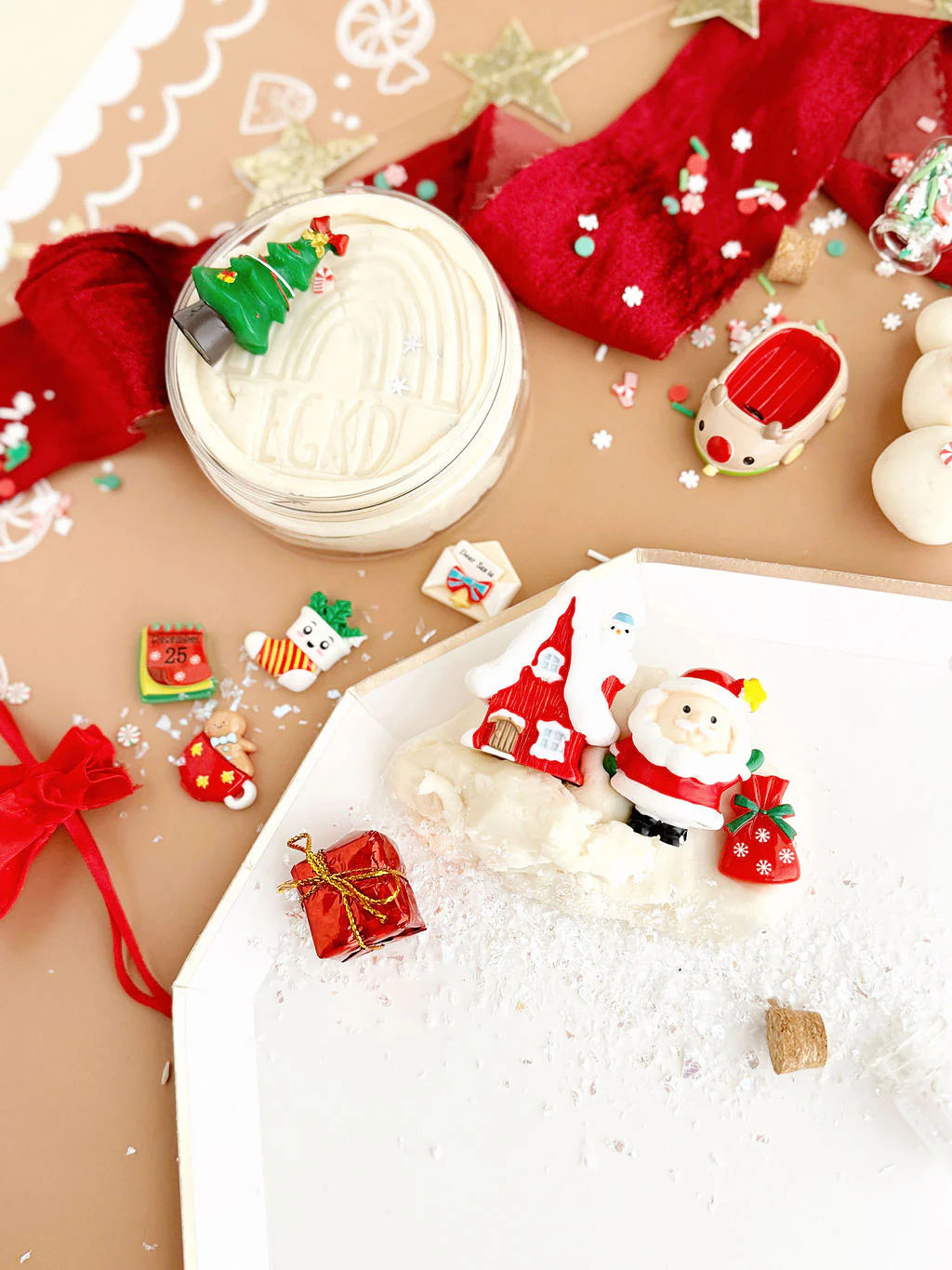 Santa's Cottage Dough Play Kit