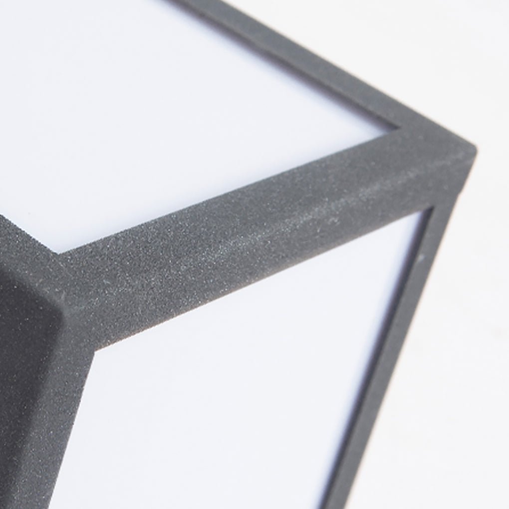 Modern Minimalist Solar Outdoor Waterproof LED Wall Light for Courtyard Balcony Aisle