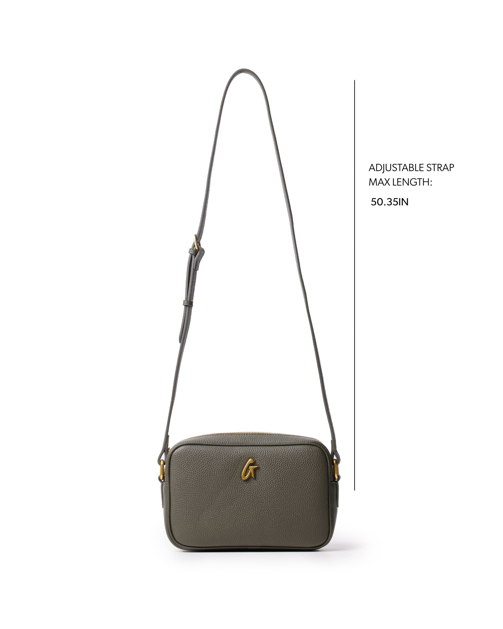 MINI PEBBLE CAMERA BAG - OLIVE GREEN