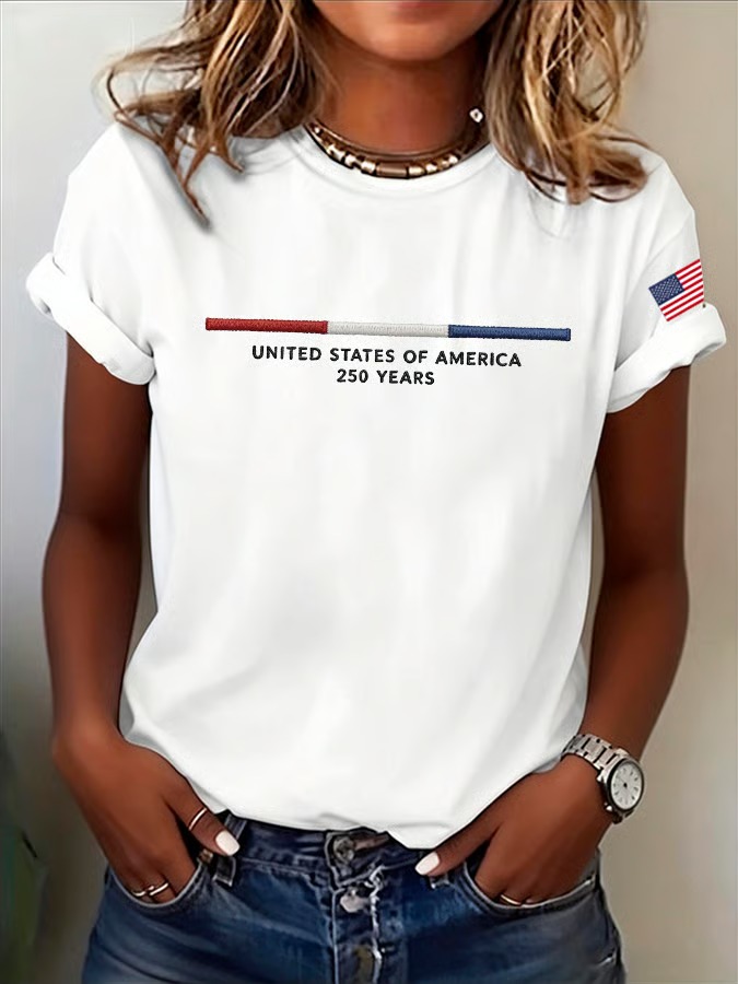 Women'S Retro American Independence Day 