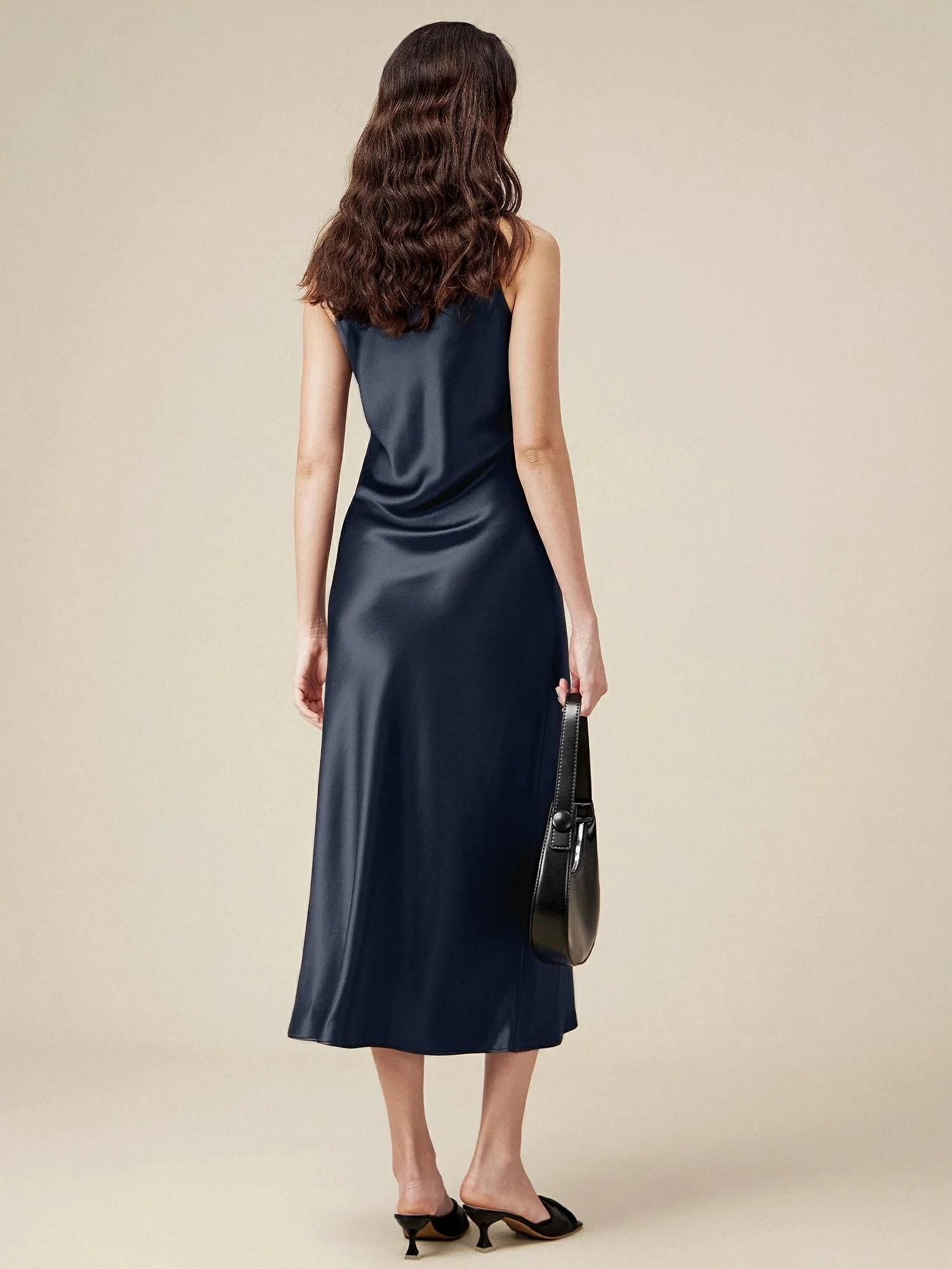 Acetate Sleeveless Long Dresses