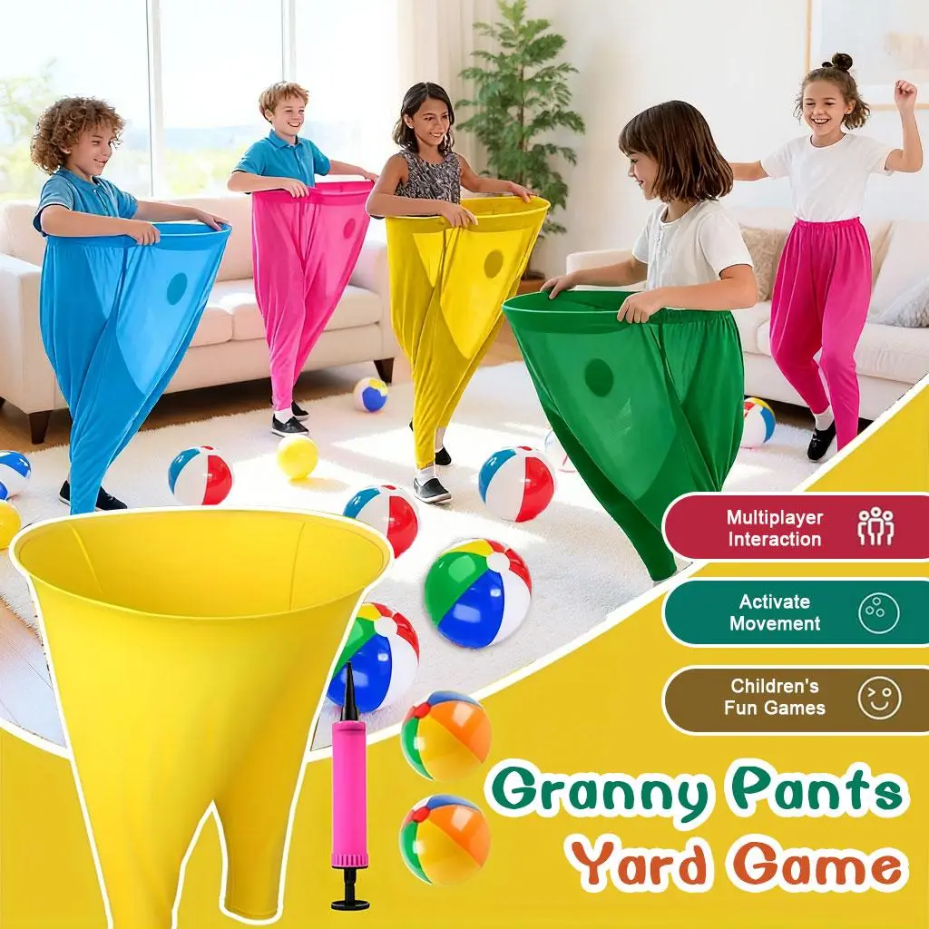 Easter family party games,Granny Pants Yard Game Set,oversize Granny Pants