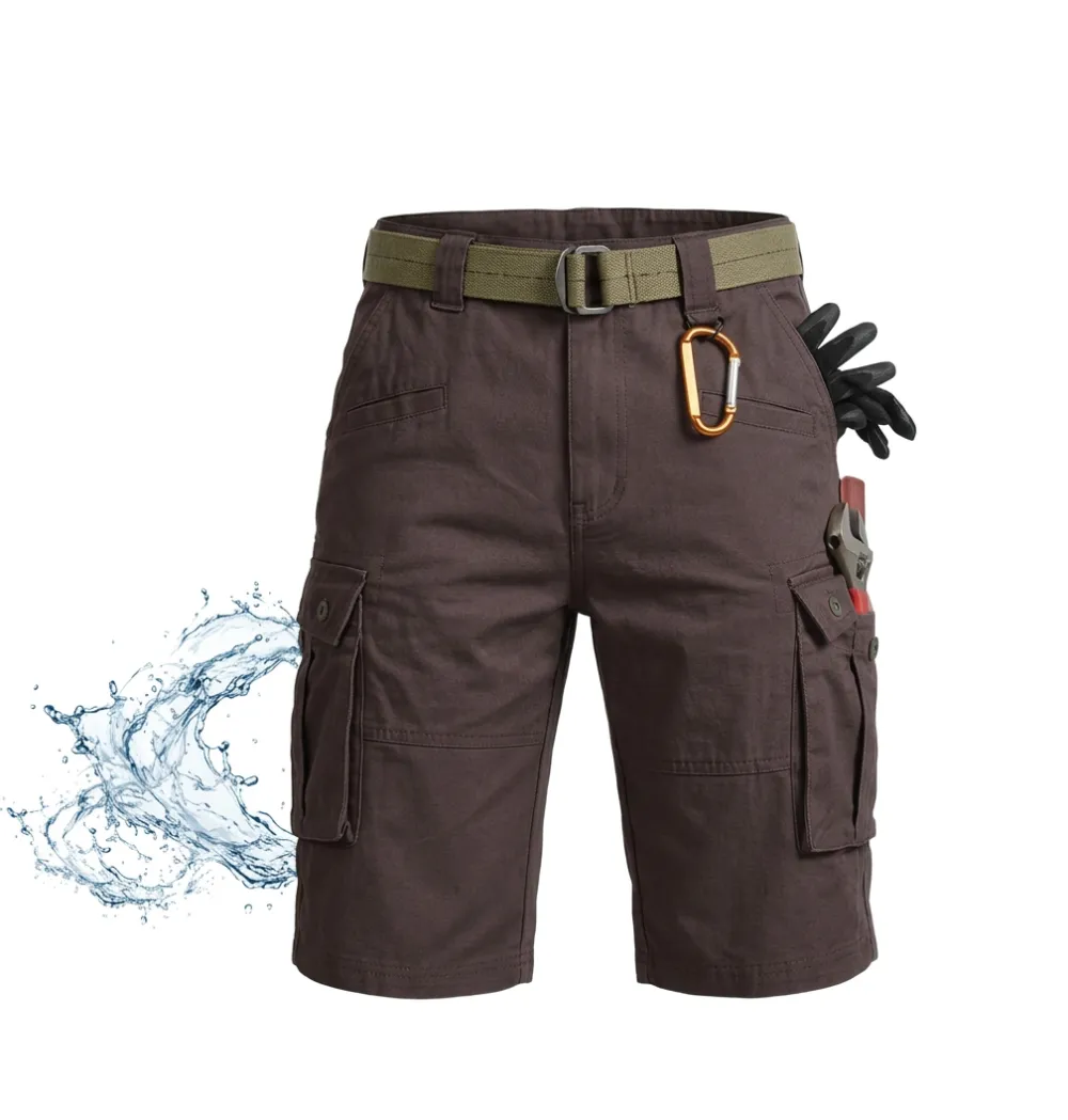 🥰LAST DAY 60% SALE 💥 Men Cargo Tactical Shorts & EDC Hiking Work Military Army Pants with 9 Pockets