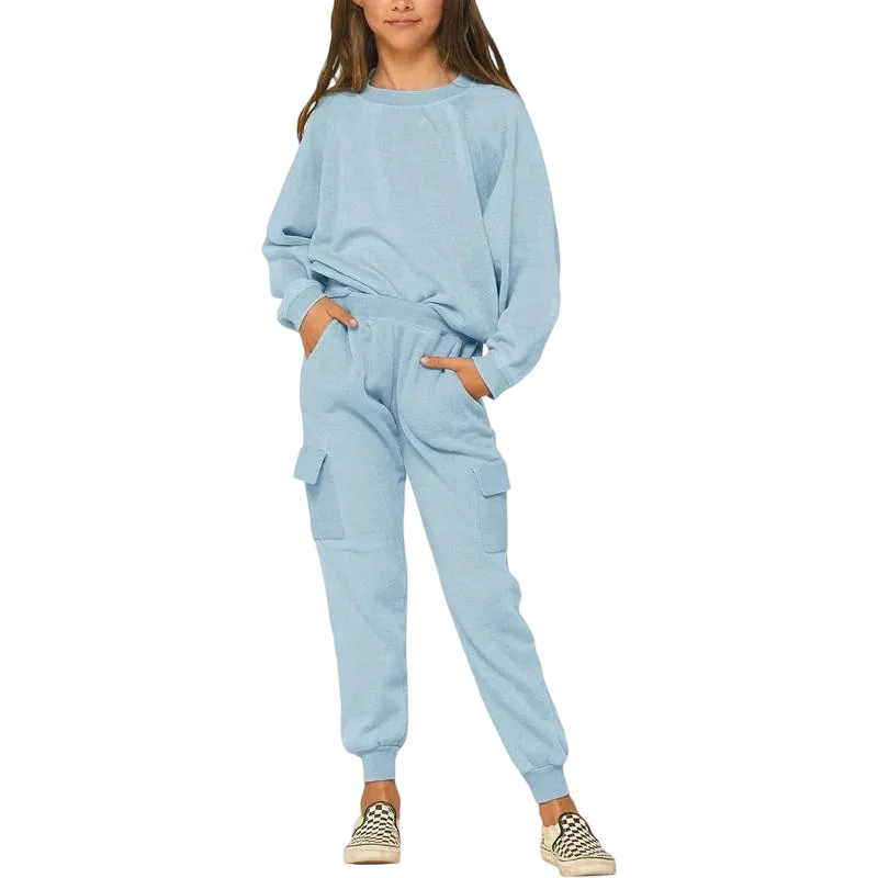 Kids Girls Sweatsuit Lounge sets