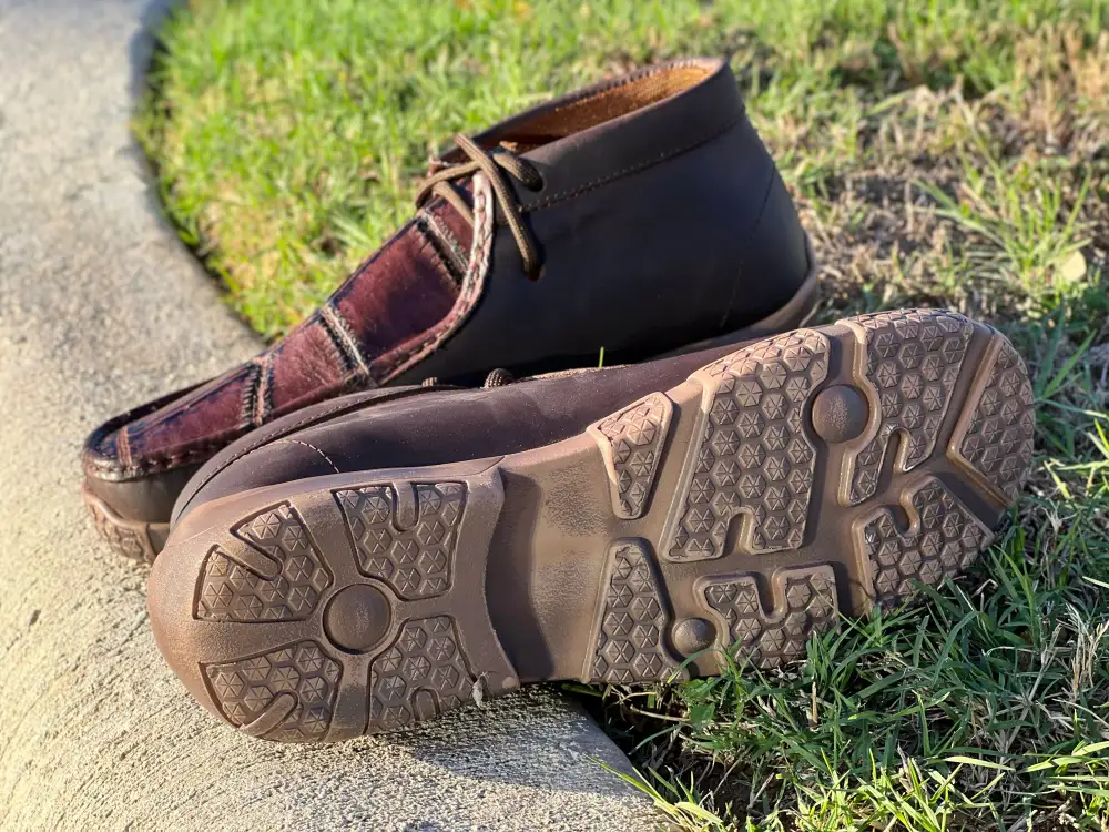 Men’s Western Brown American Belly Gator Shoes