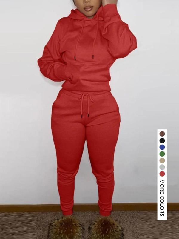 Women's Hoodie and Jogger Pants Set (2 PCS)
