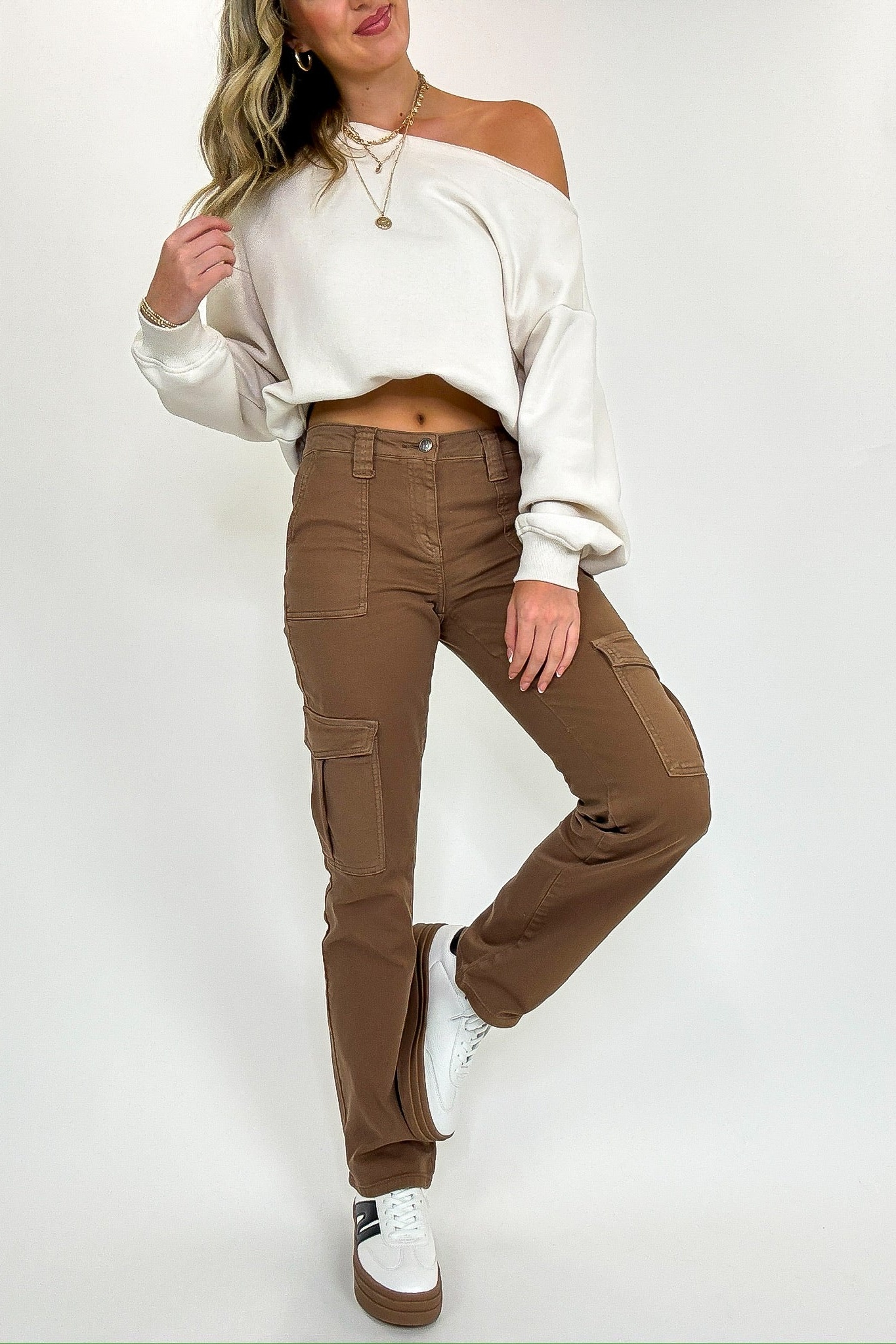 Neutral Ground Straight Cargo Pants