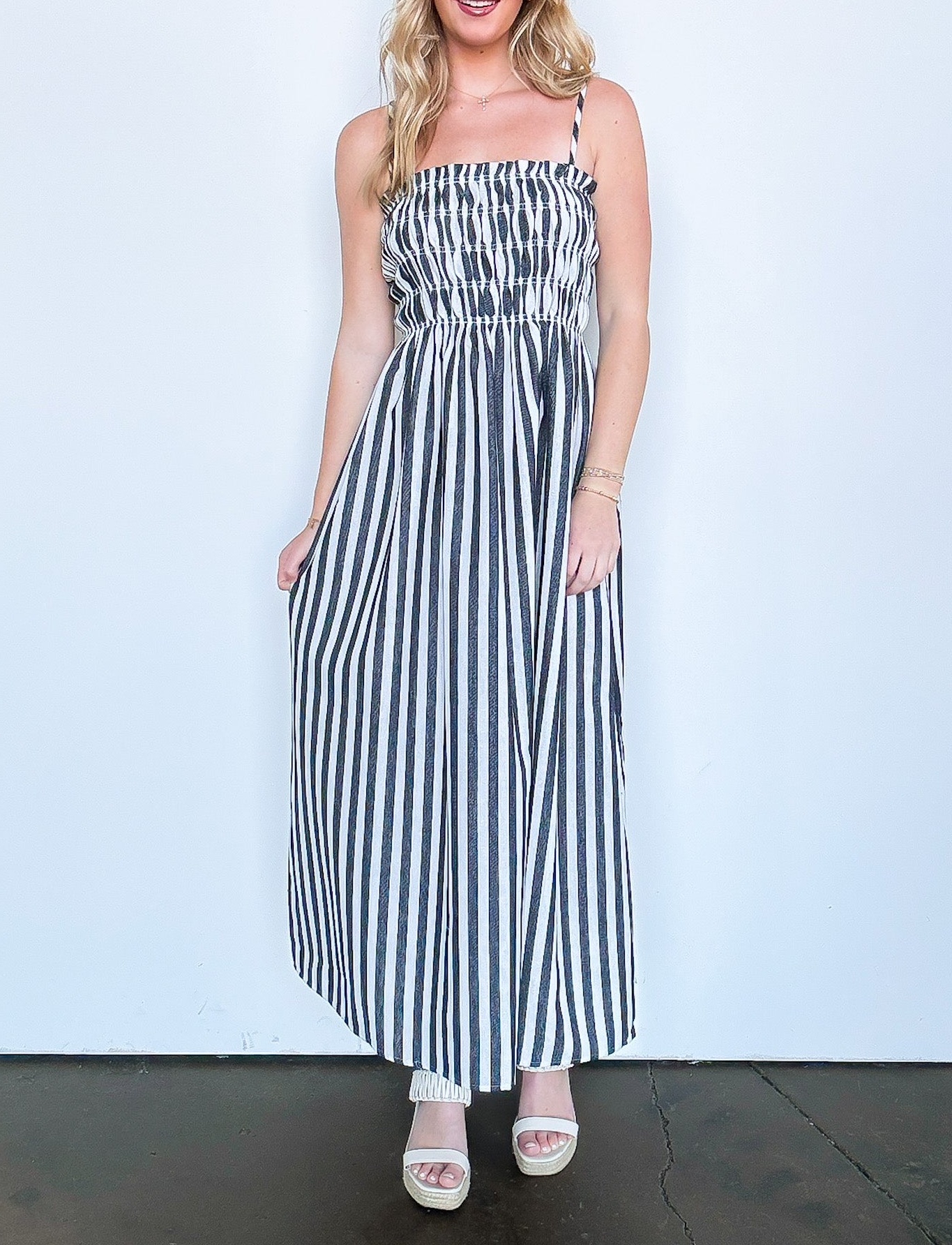 Kirsten Striped Maxi Dress
