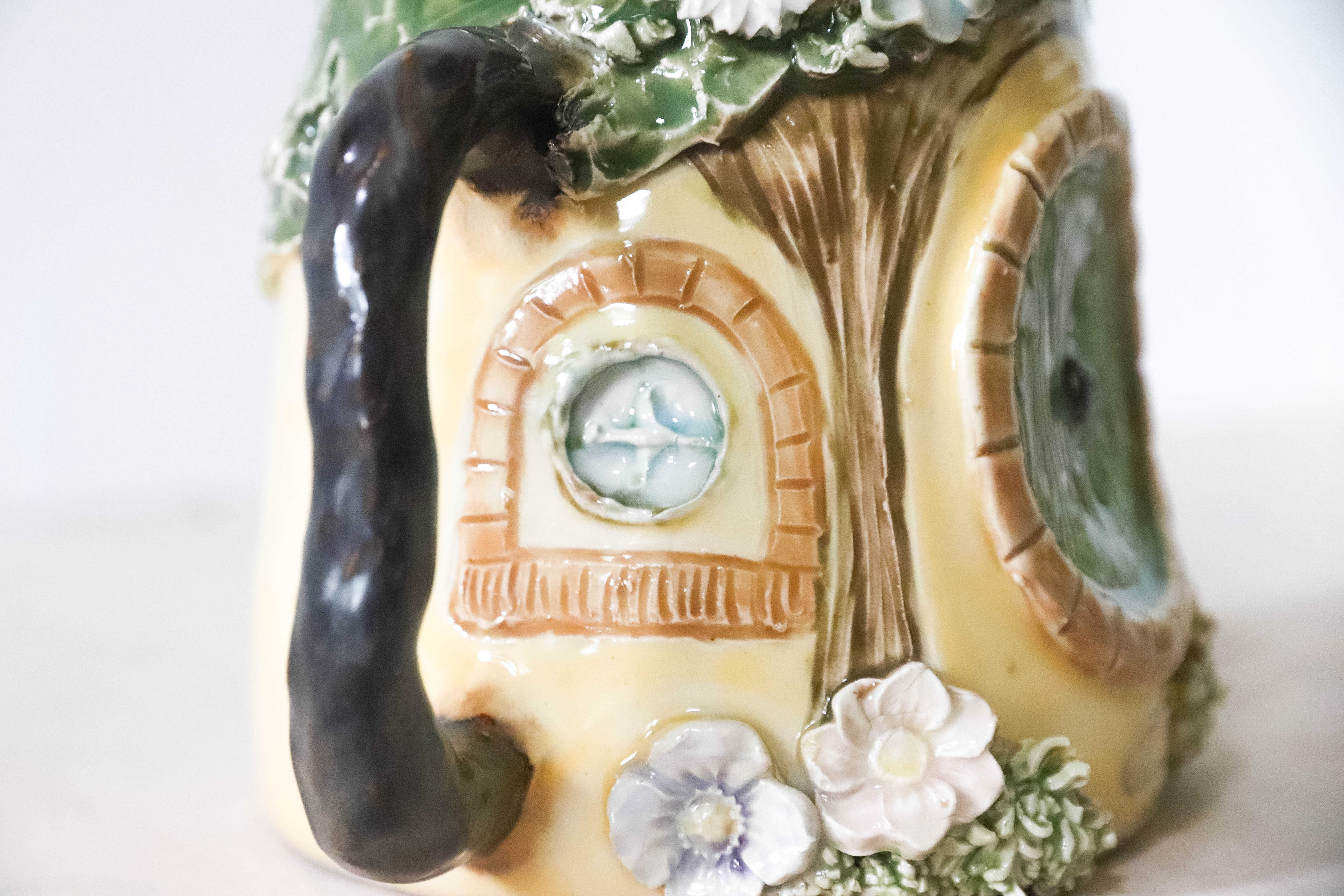 Yellow Hobbit House Stoneware Mug