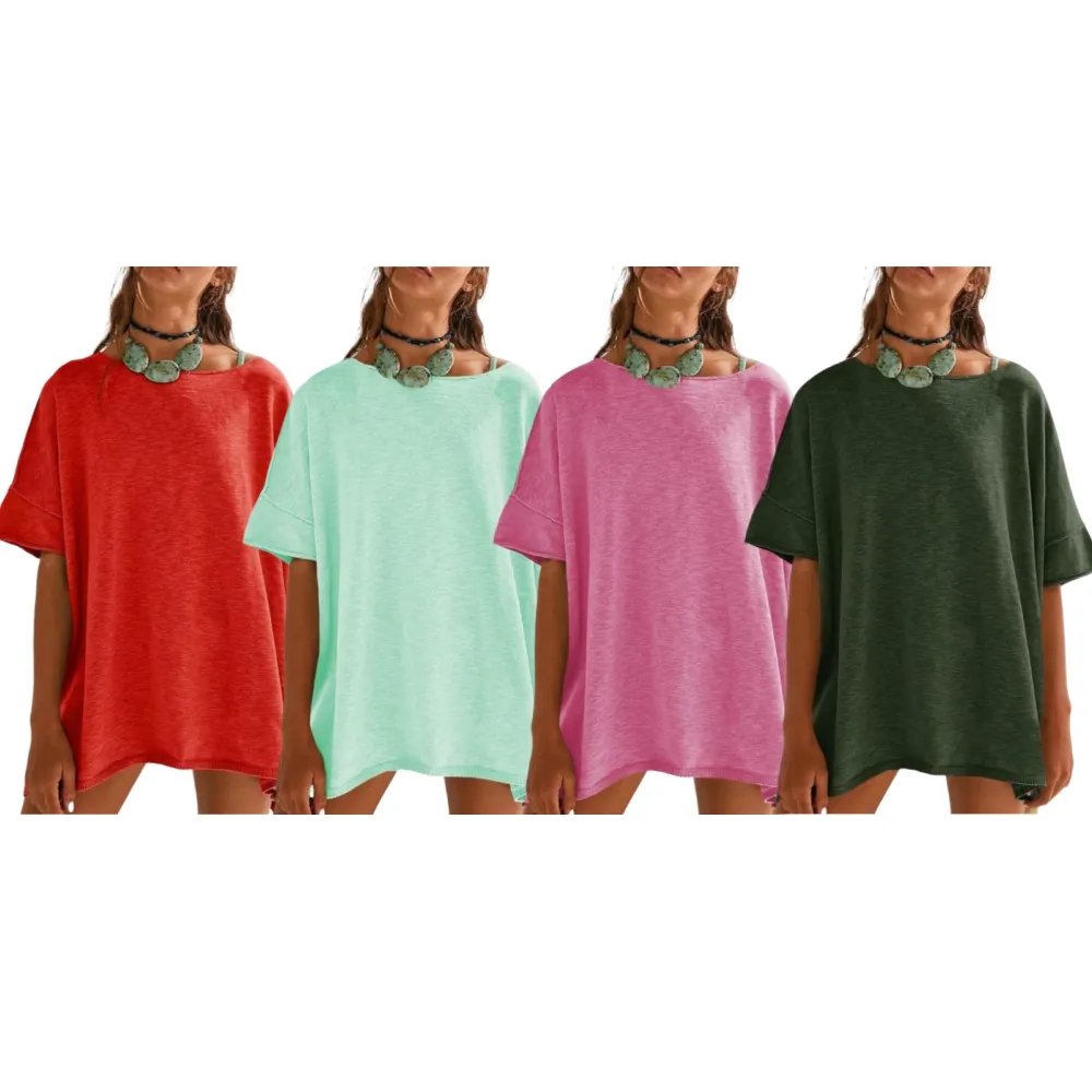 Women's Oversized T Shirts Casual Summer
