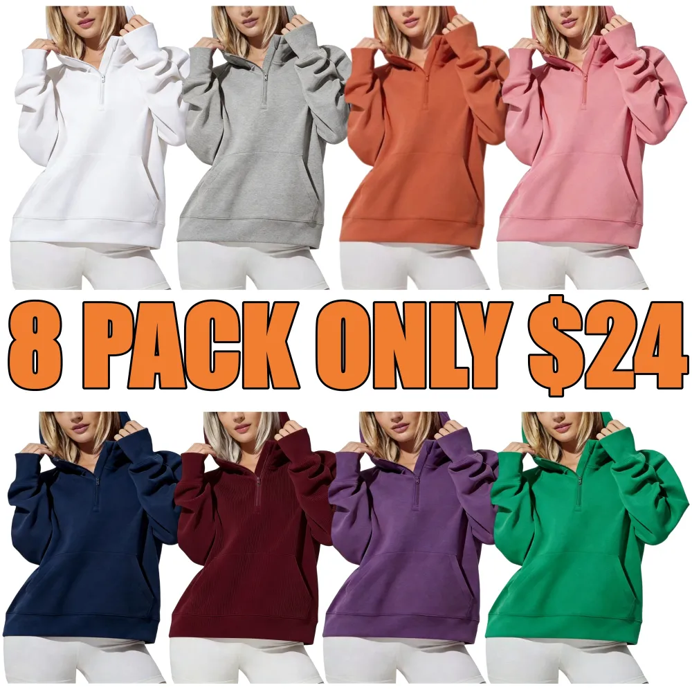 Oversized Half-Zip Hoodie