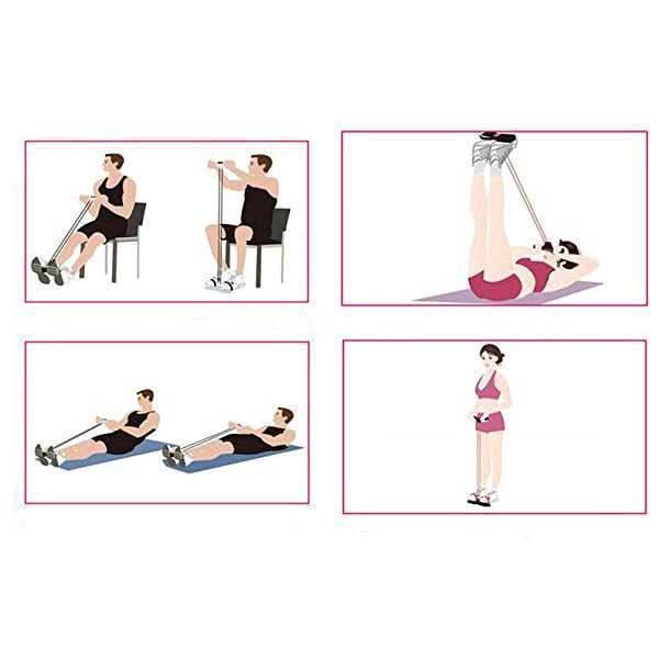 ✨2025 Hot Sale-Buy 2 Get 1 Free!!!🔥32 Fitness Resistance Bands-4 Tube Pedal Ankle Puller
