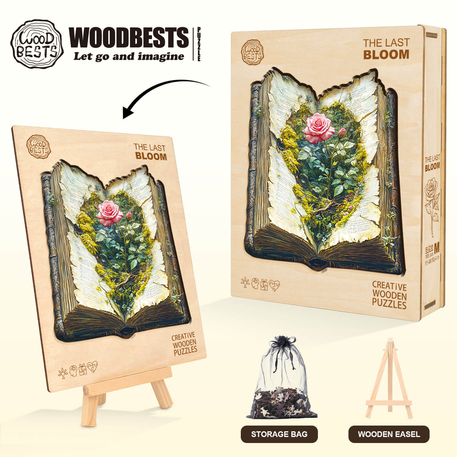 The Last Bloom  Wooden Jigsaw Puzzle