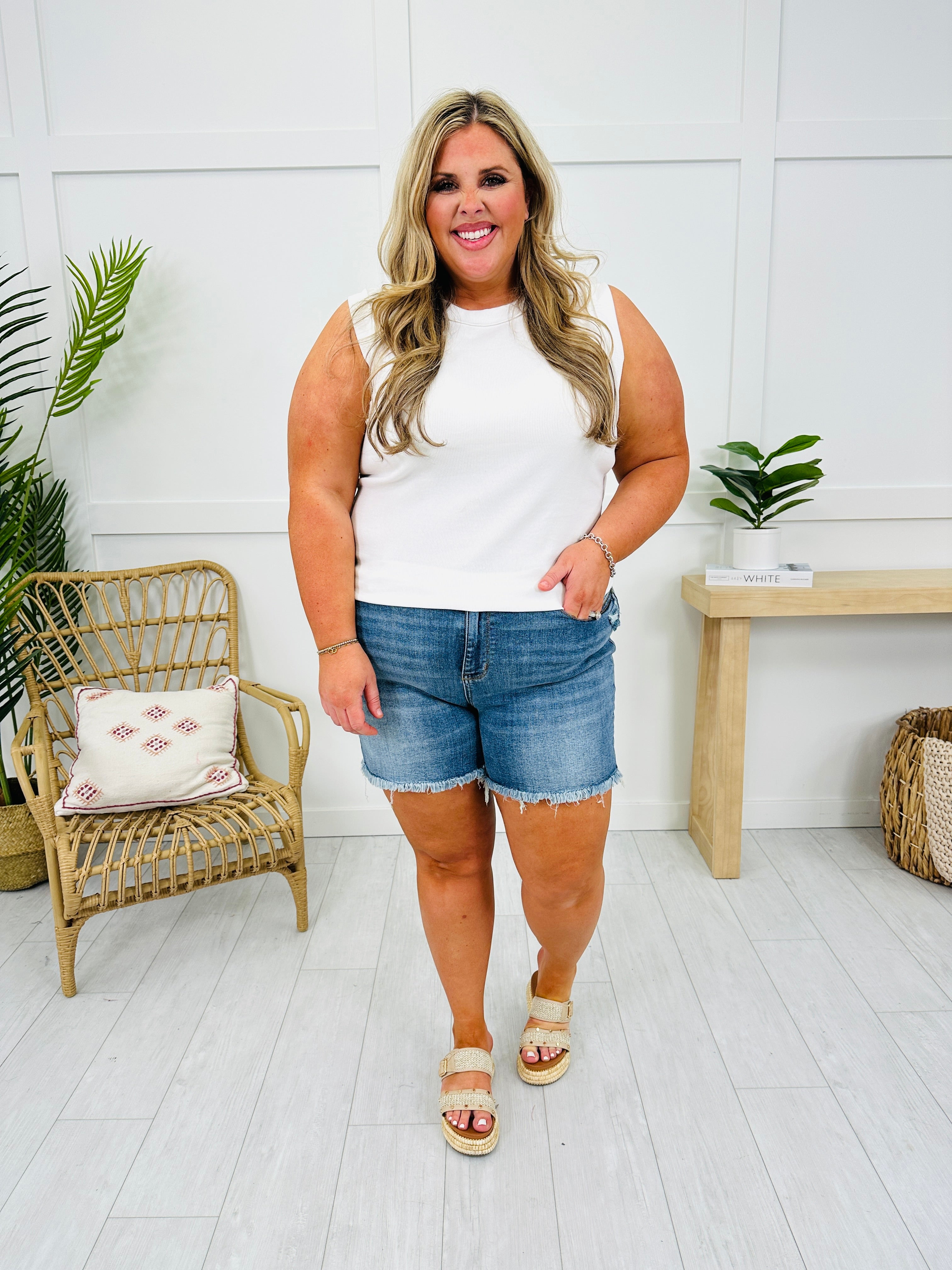 Judy Blue Simply Summer Shorts