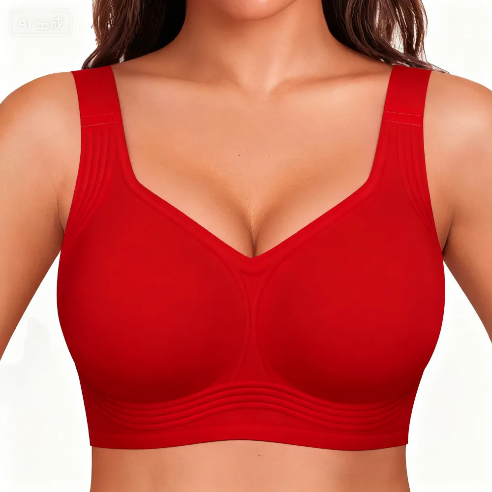 Women Wirefree Bras for Women Full Coverage No Underwire Everyday Bras Comfortable Wireless Padded Bras