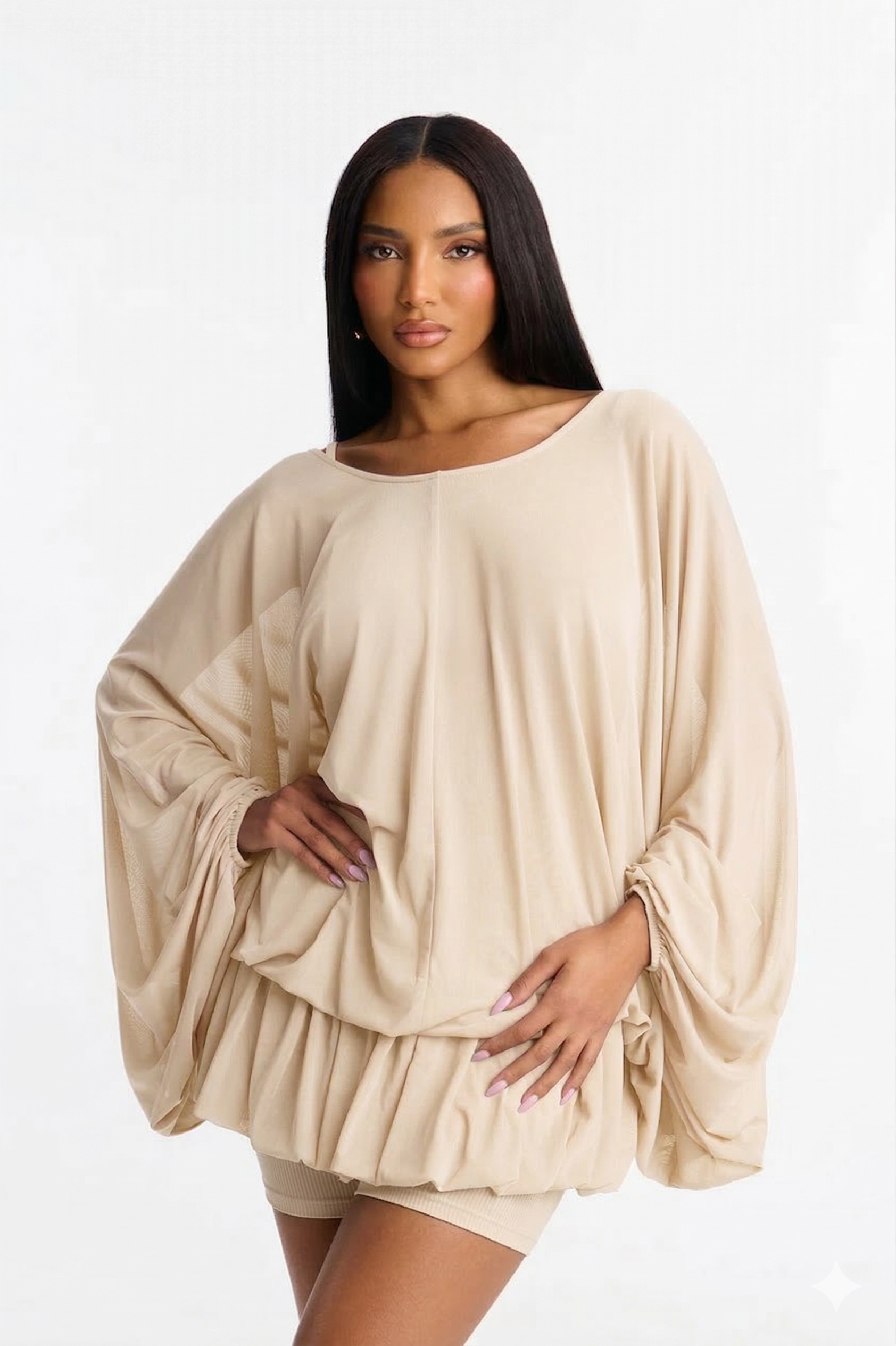 🔥The It Girl Backless Mesh Mini Dress