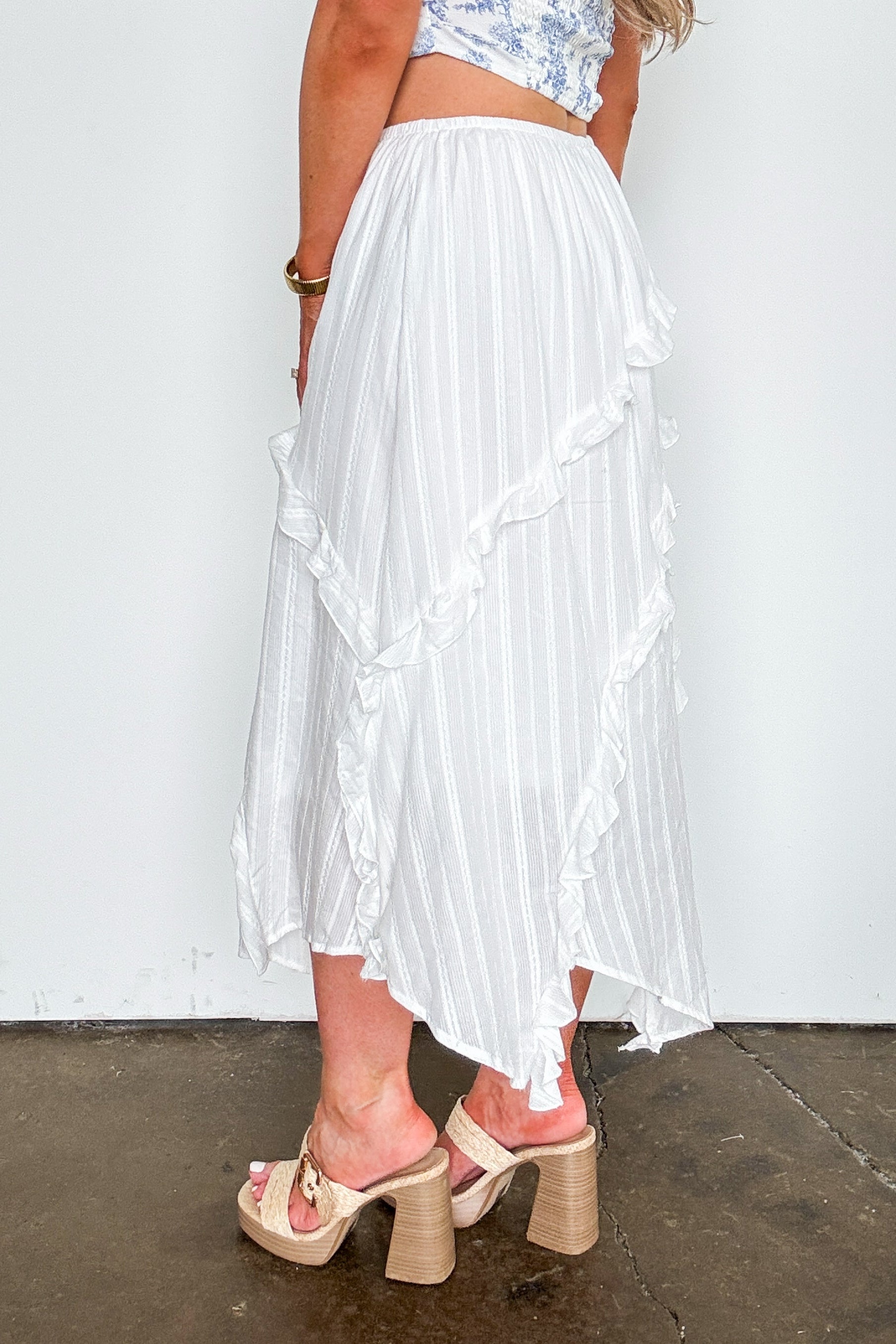 Whisper Tier Maxi Skirt