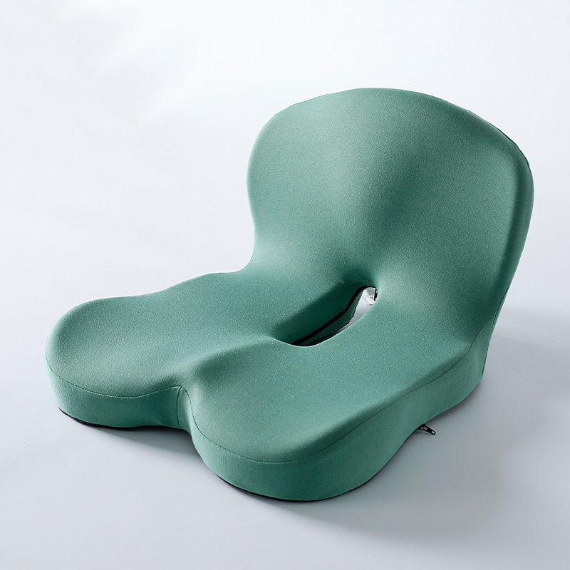 Non-Slip Memory Foam Seat, L-Shaped Integrated Lumbar Support