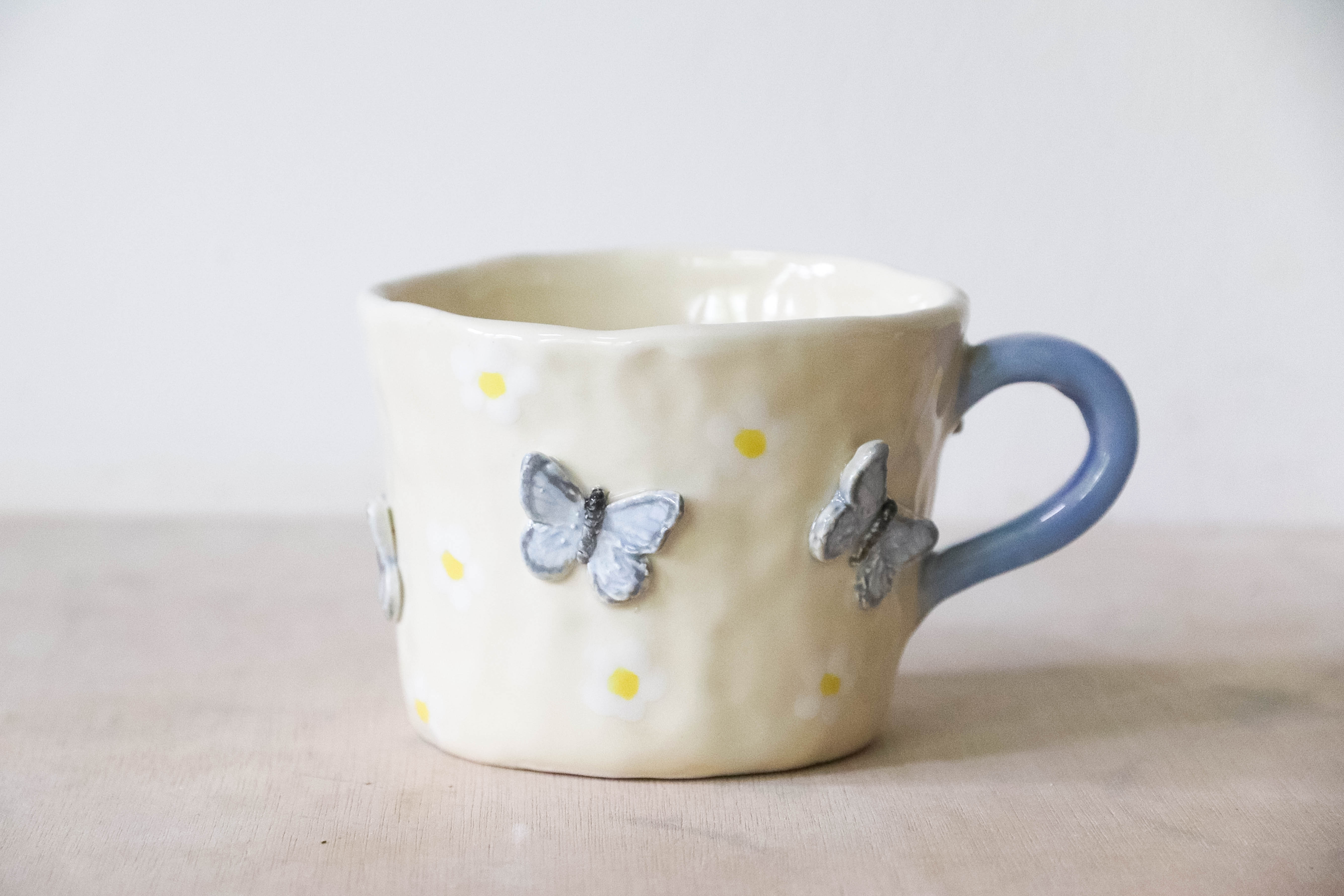 Blue Butterfly Mug