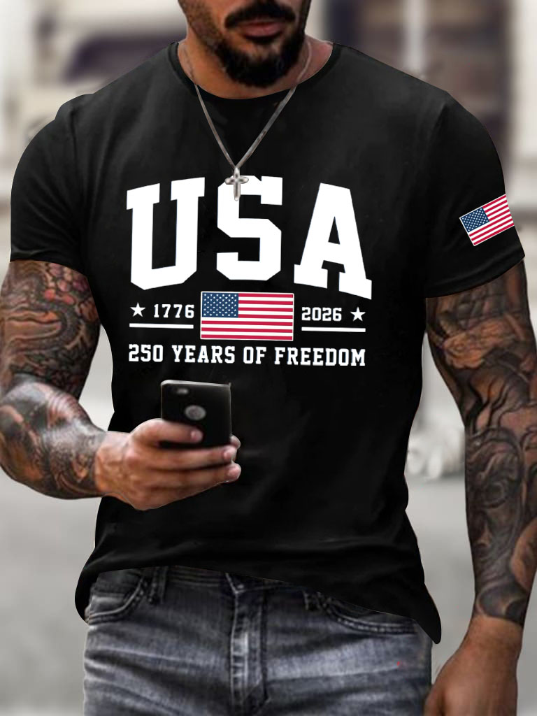 Men'S America 250th Anniversary T-Shirt